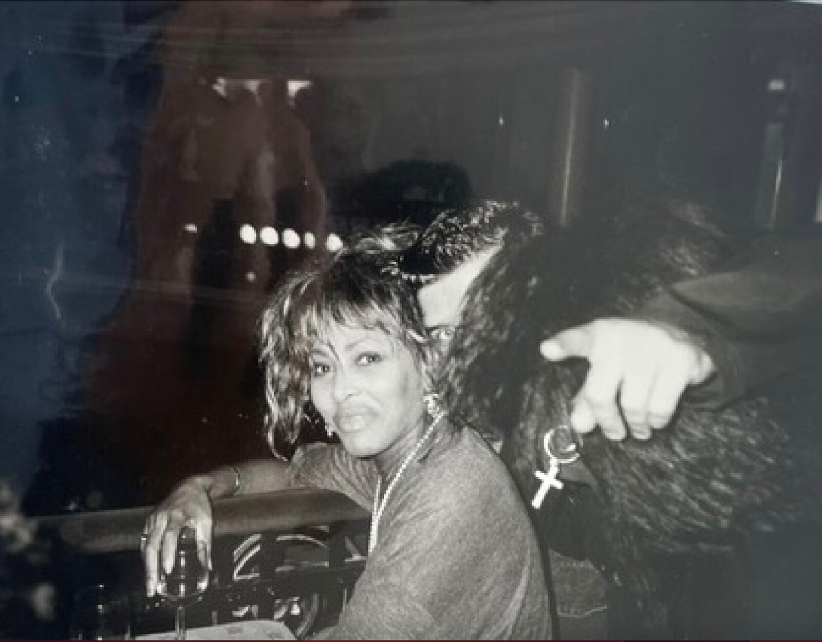 Tina Turner on Nightclub Balcony