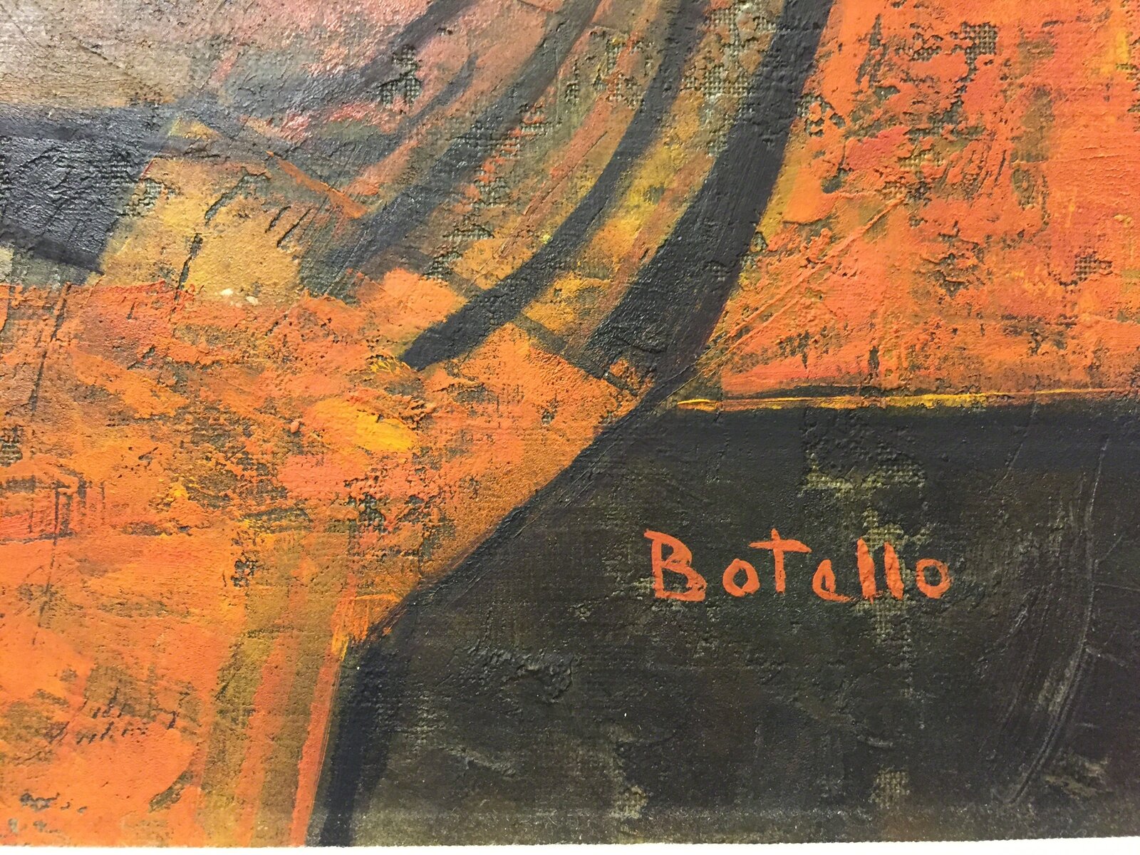 Artwork by Ángel Botello, Francoise With Hamster, Made of Oil On Board 