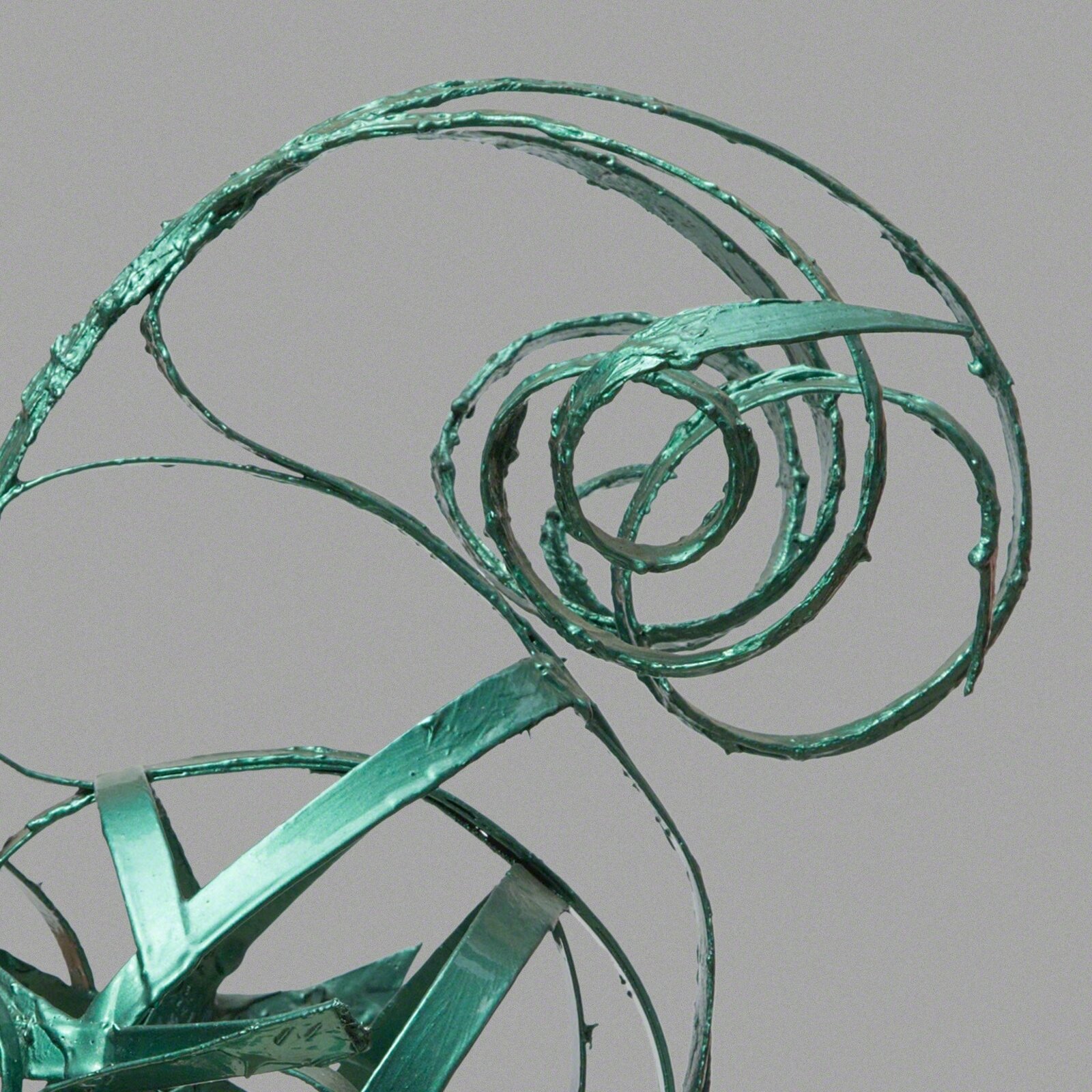 Artwork by Angelo Canevari, Assyrian King, Made of Automotive Paint, Rasian, Cardboard, Metal 