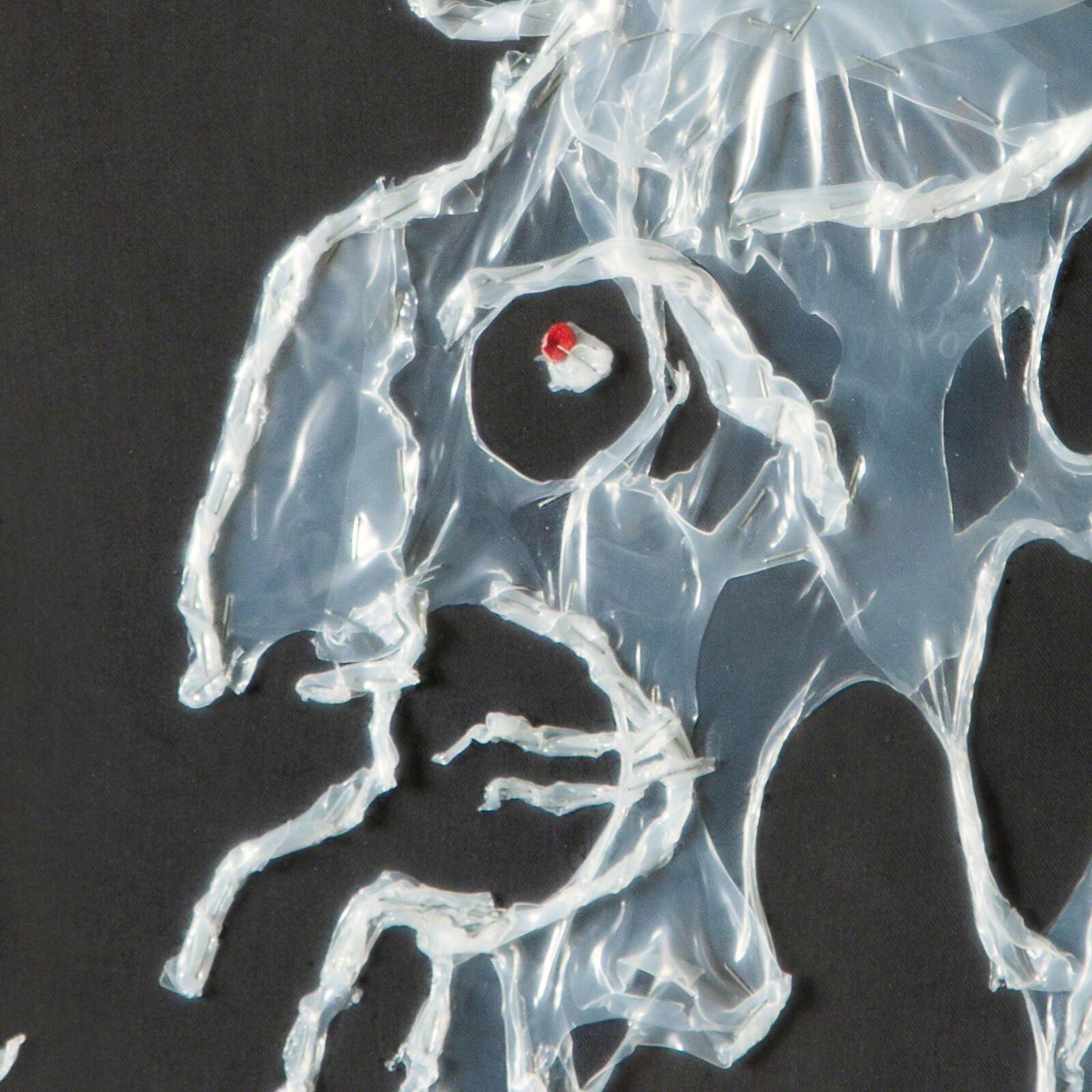 Artwork by Angelo Canevari, Vecchio Papa - Old Pope, Made of Plastic on Canvas 