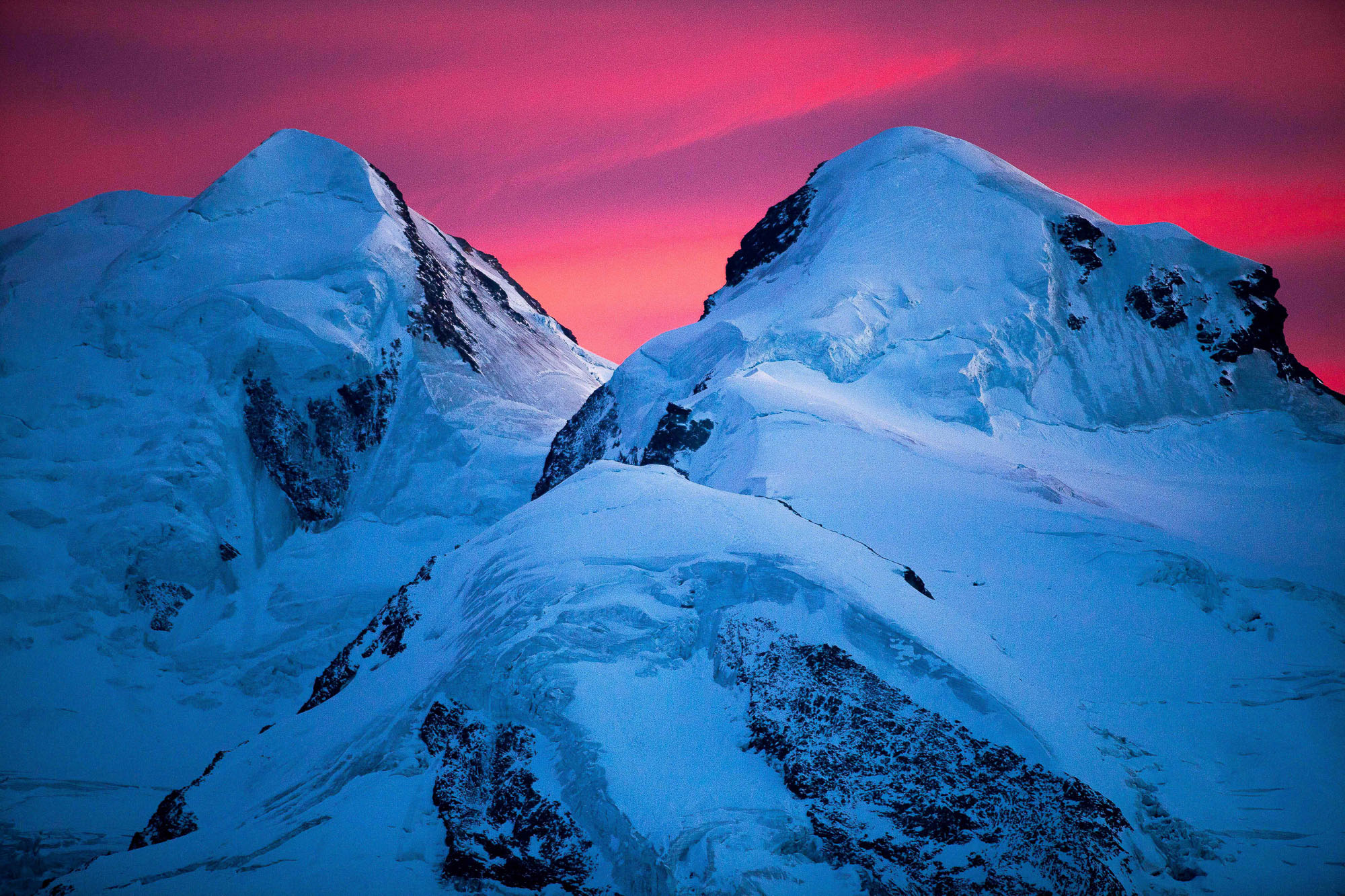 Glacier Mont Rose by Ania Freindorf, 2017