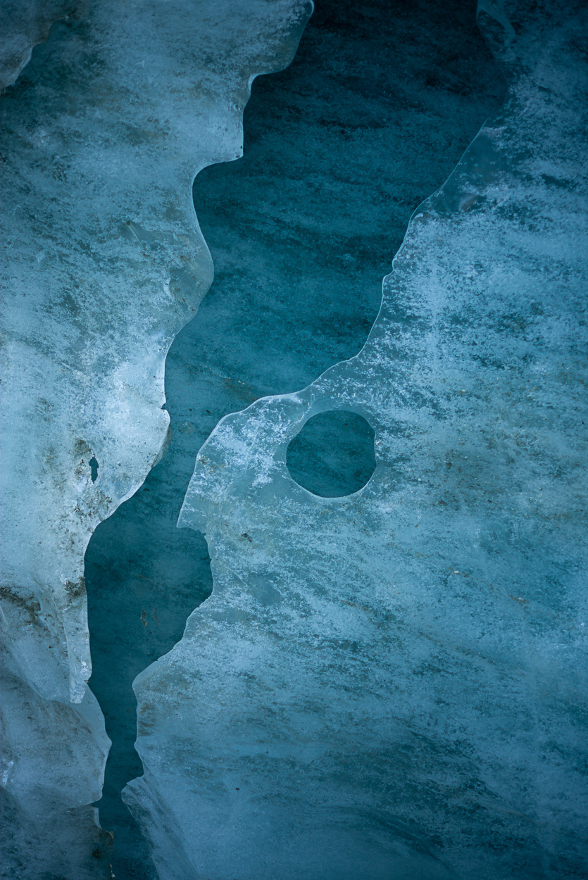 The Face, Glacier Zinal, Switzerland by Ania Freindorf, 2022