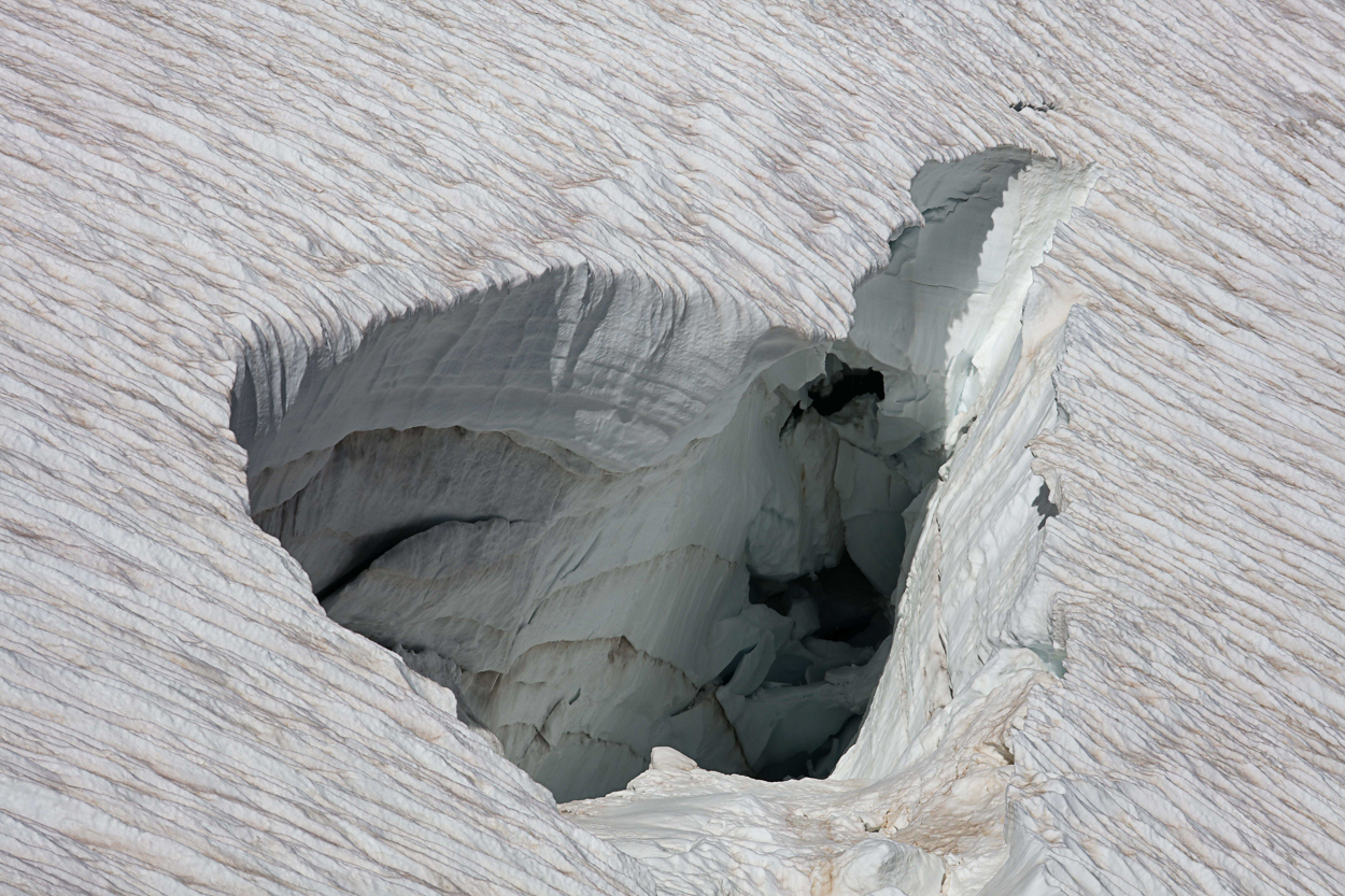 The Void, Glacier Pointe du Dard, France by Ania Freindorf, 2018
