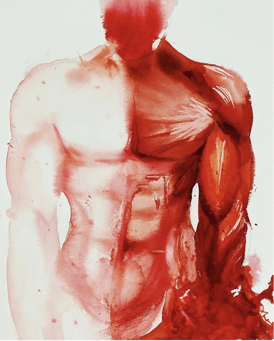 Two Sides of the Same Coin by Anna Bukhareva, 2022