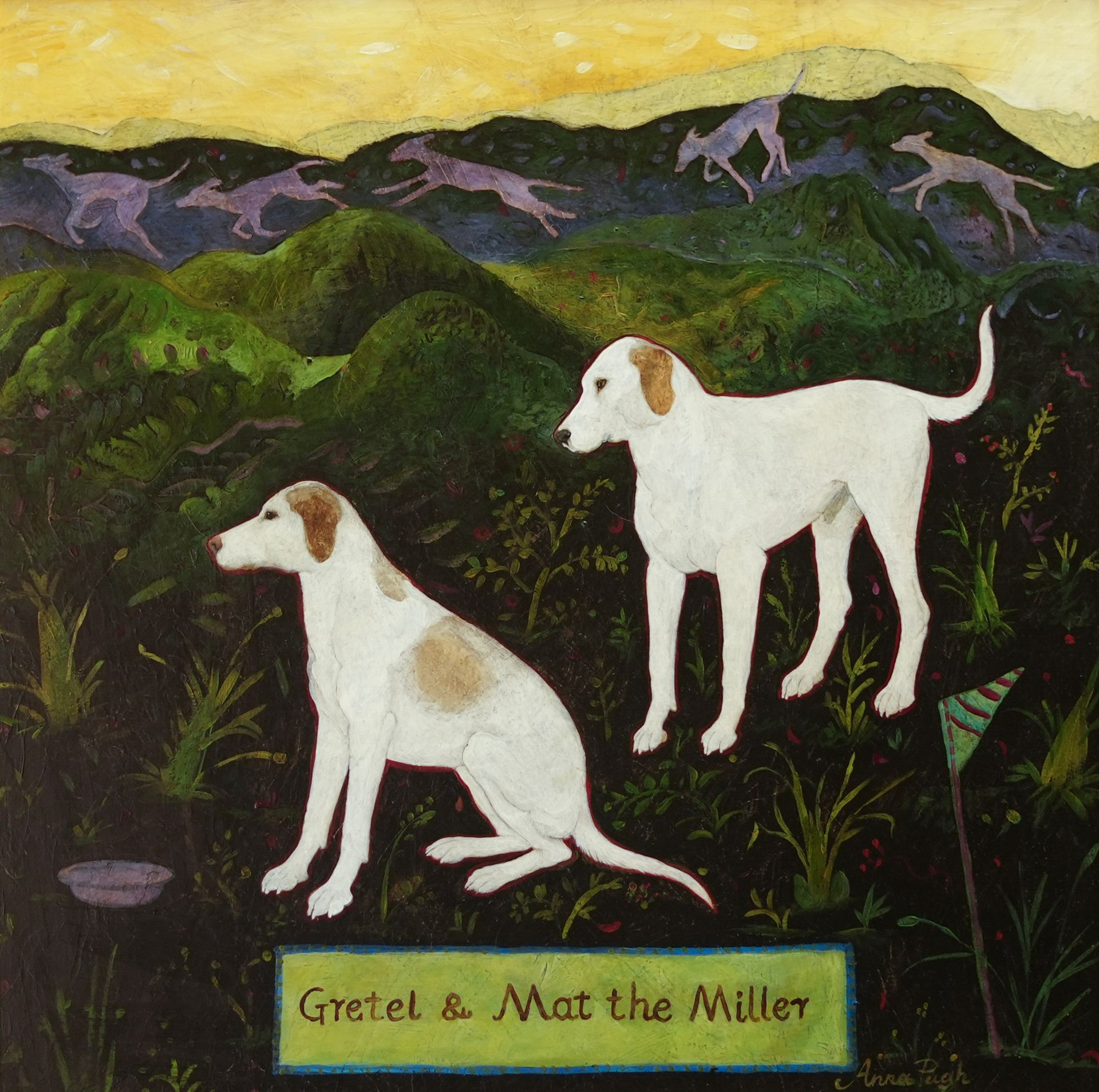 Gretel & Mat The Miller by Anna Pugh, 1999