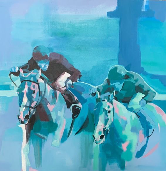 Neck and Neck by Annabel Thornton, 2022