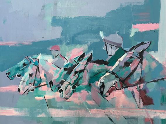 Starting Line by Annabel Thornton, 2022