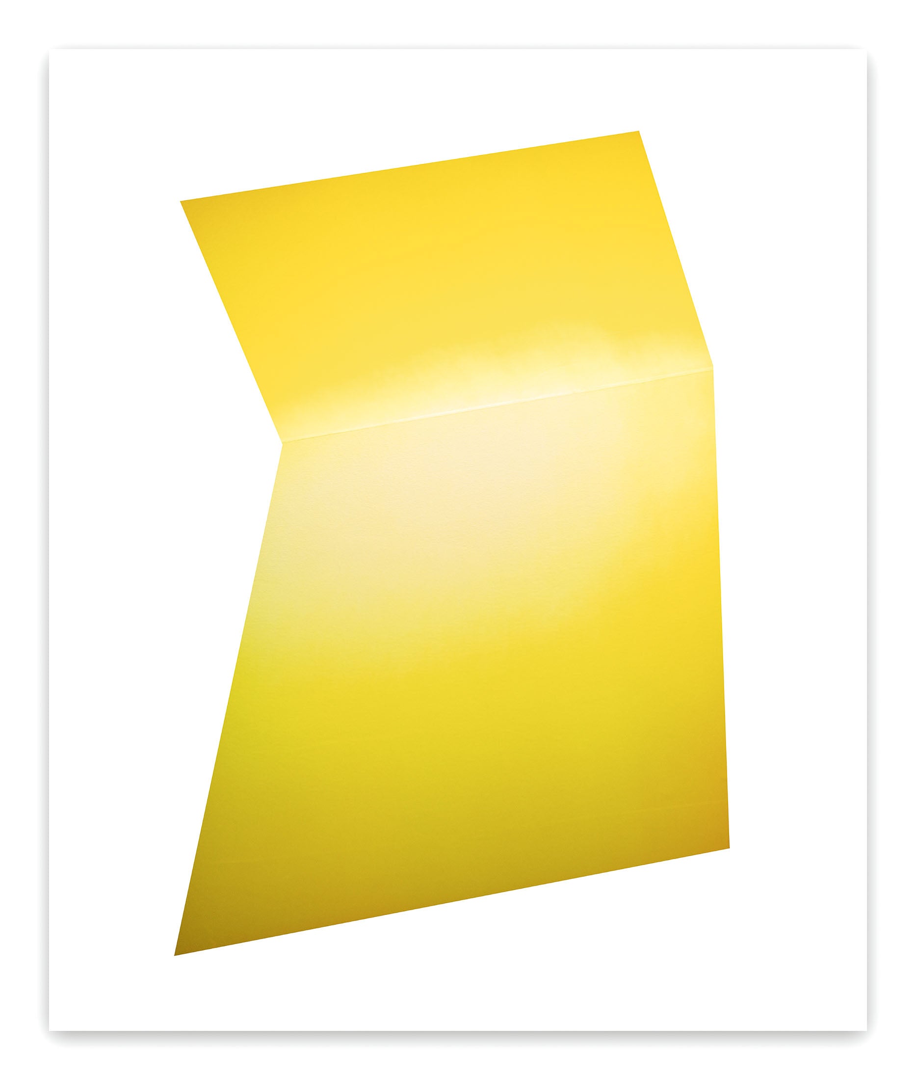 A yellow envelope on a white background. 