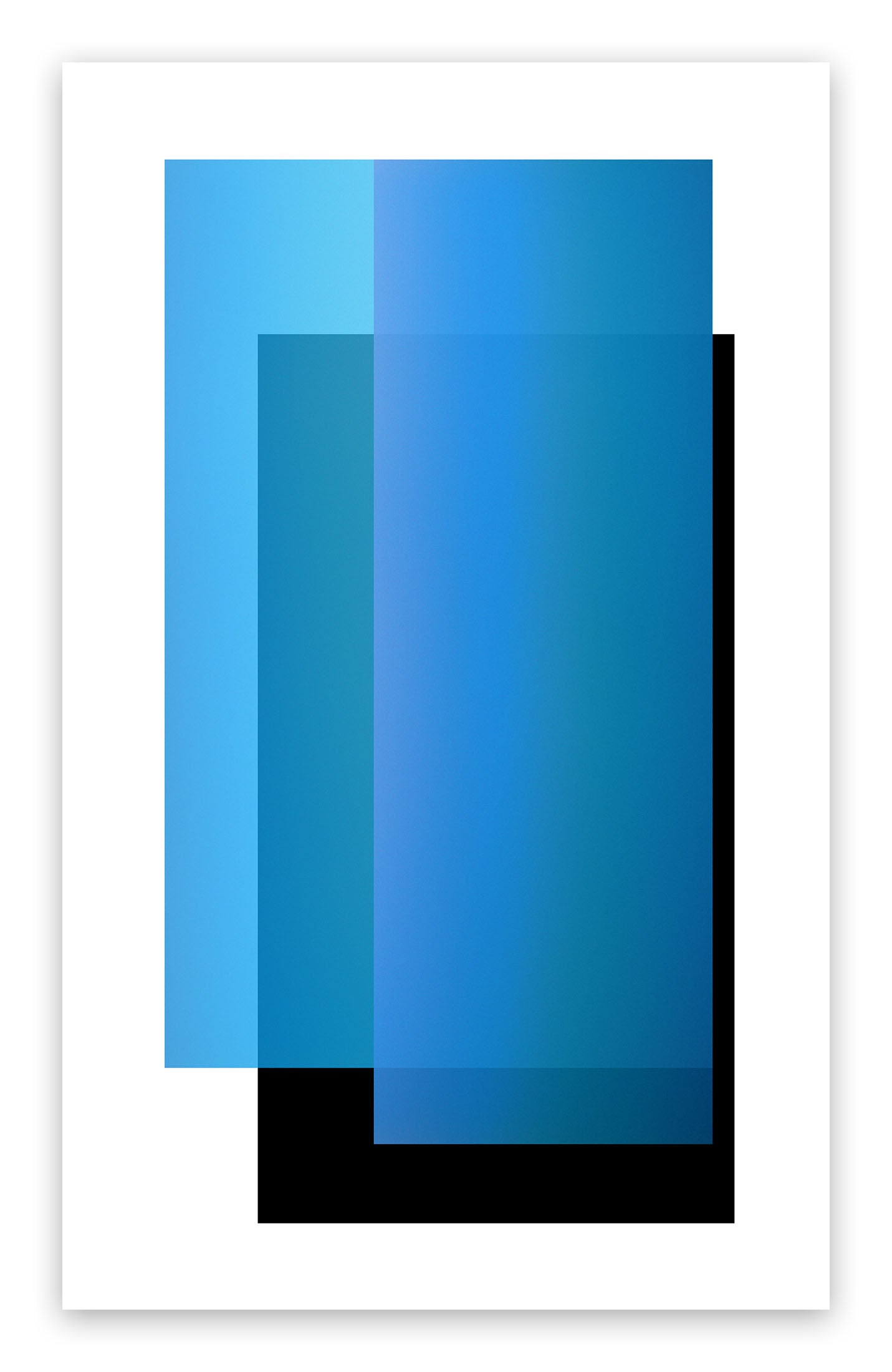 Cosmosis Collages 4A57F Comp no 85 Blue black