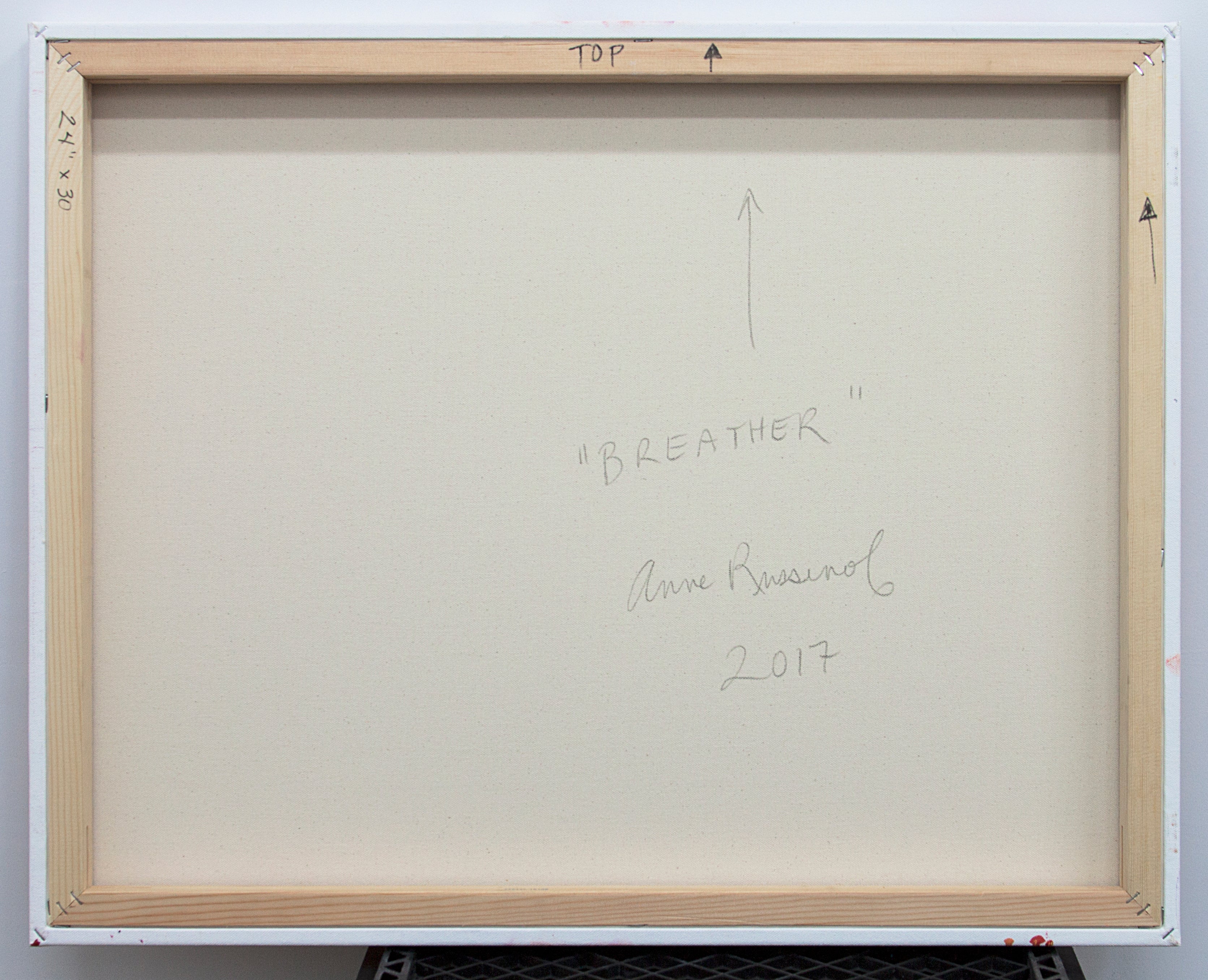 Artwork by Anne Russinof, Breather, Made of Oil on canvas 