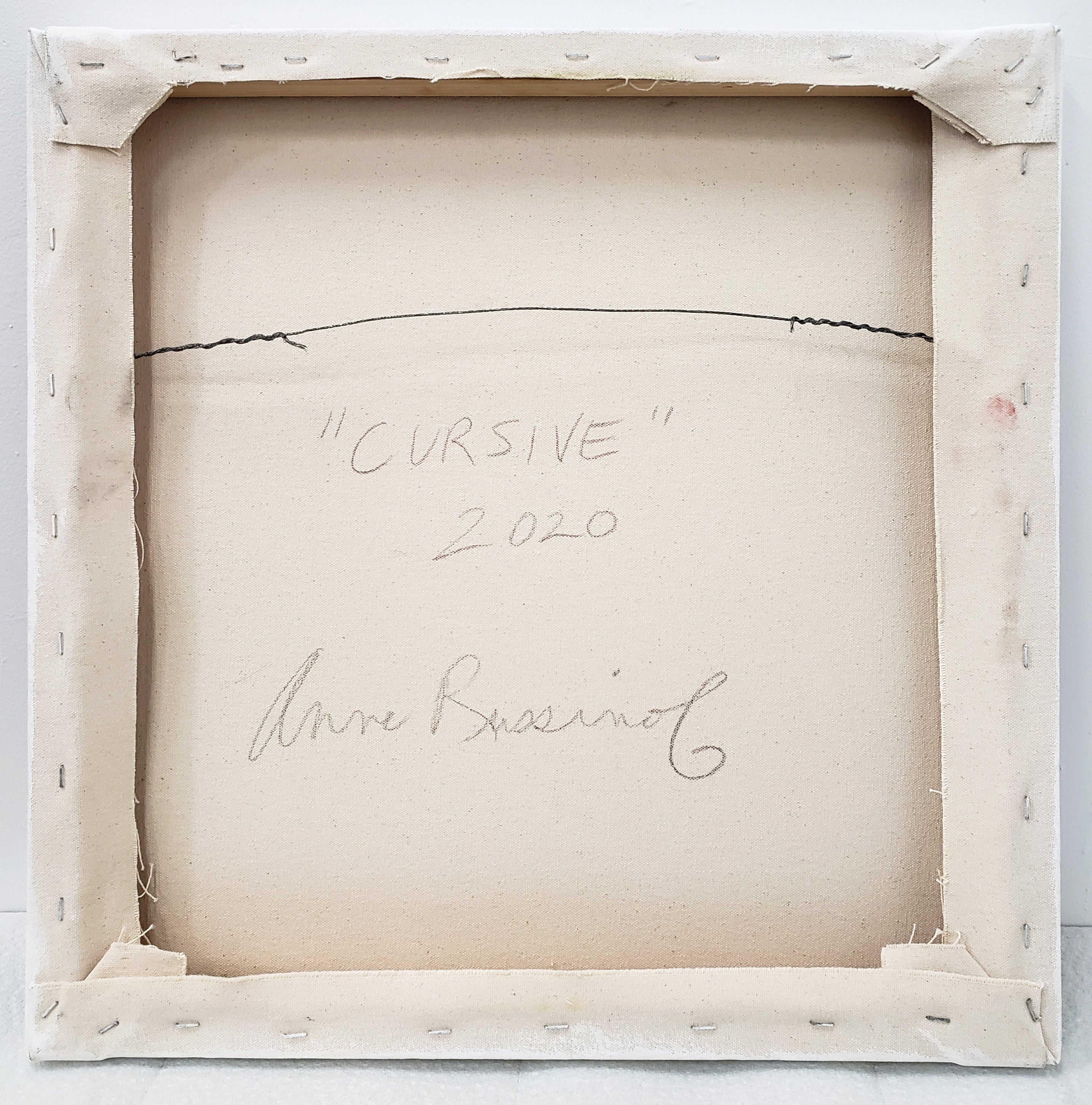 Artwork by Anne Russinof, Cursive, Made of Oil on canvas 