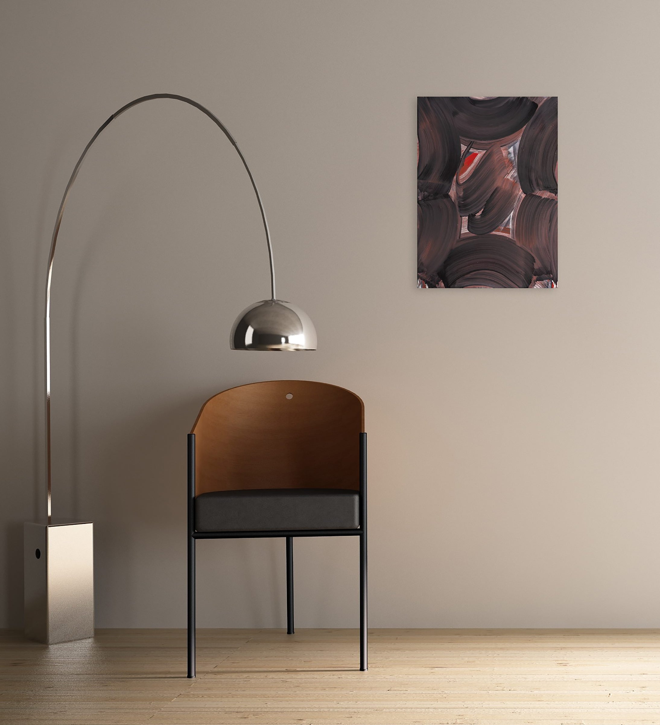 Artwork by Anne Russinof, Drama Queen, Made of Oil on linen 