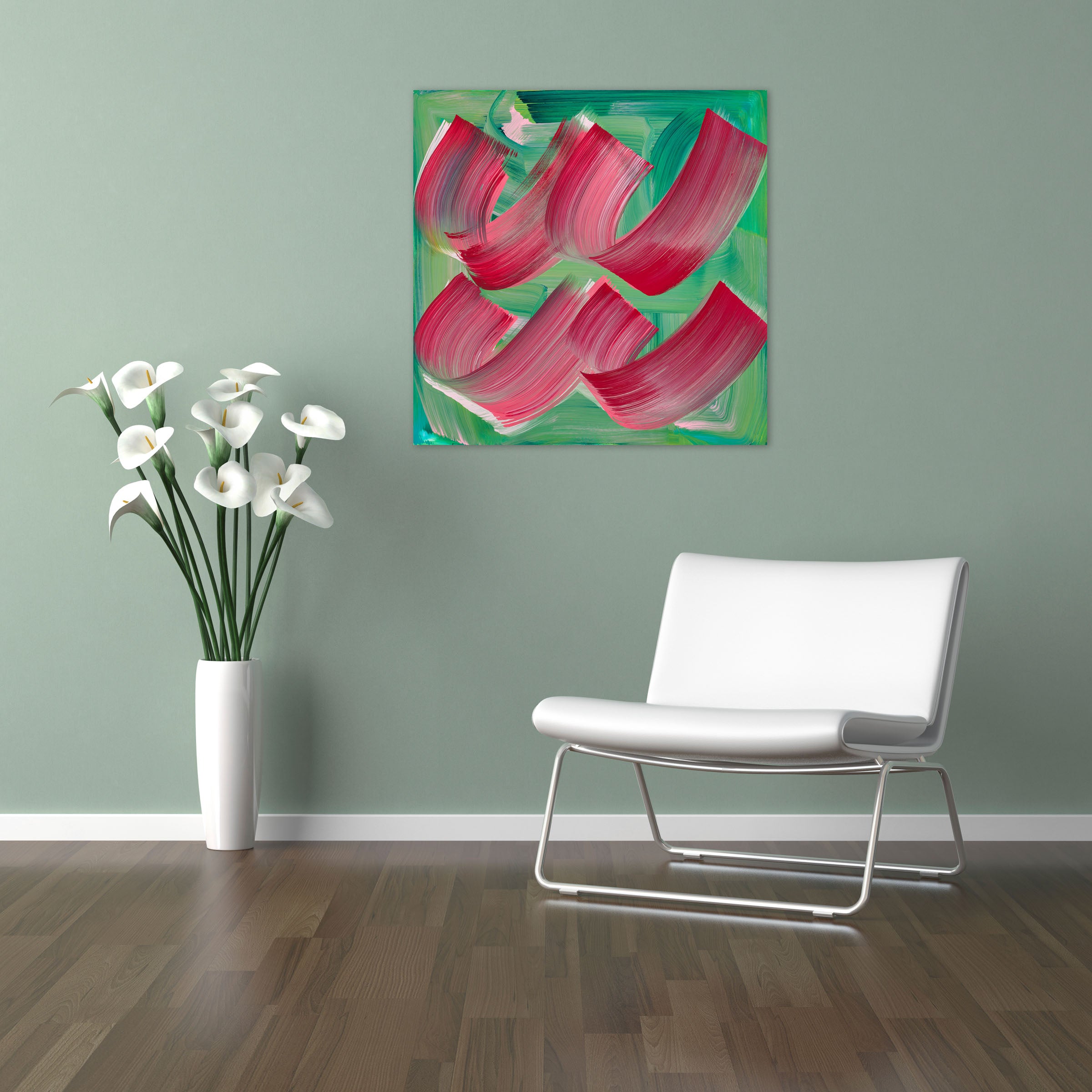 Artwork by Anne Russinof, Notation, Made of Oil on canvas 