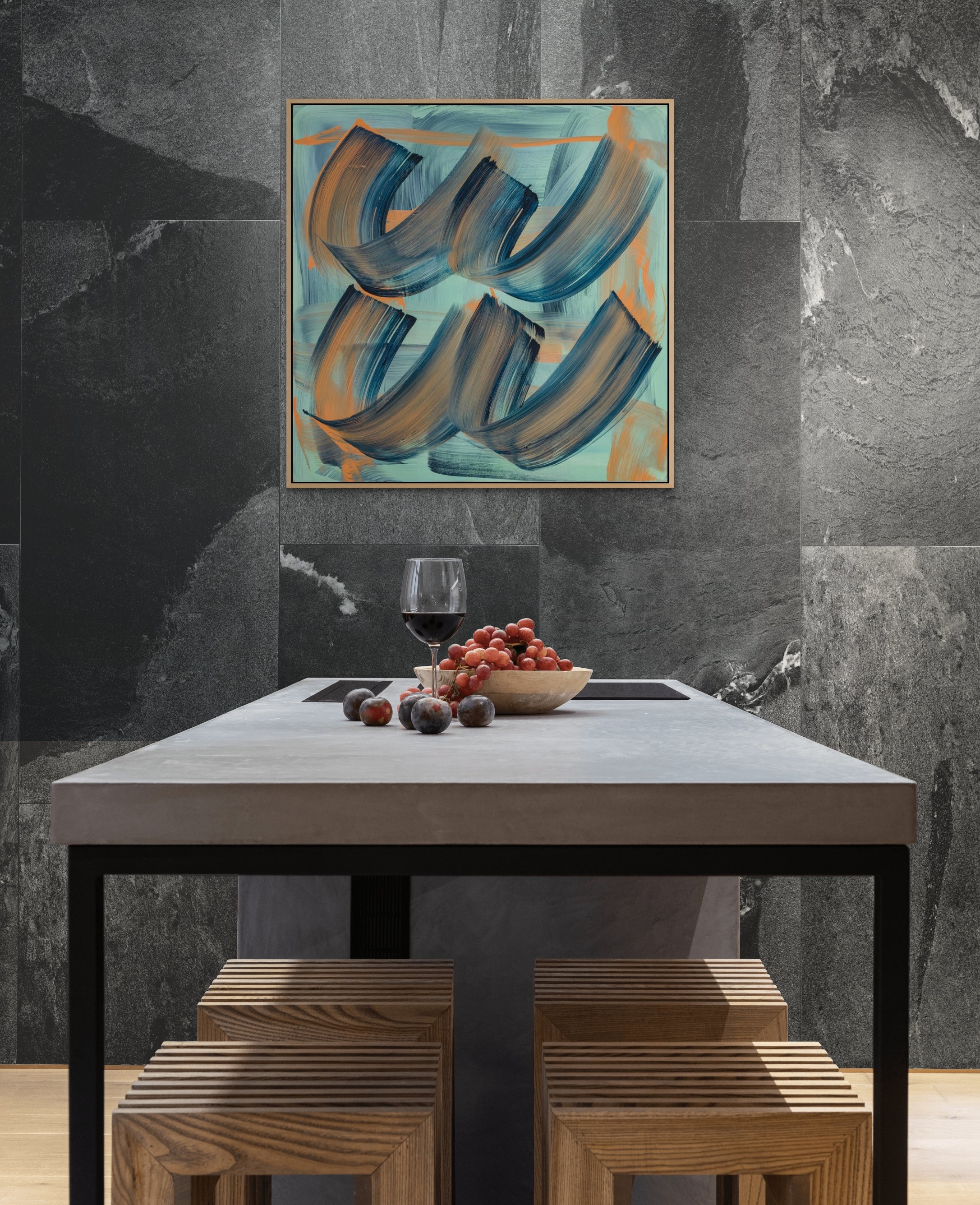 Artwork by Anne Russinof, Shorthand, Made of Oil on canvas 