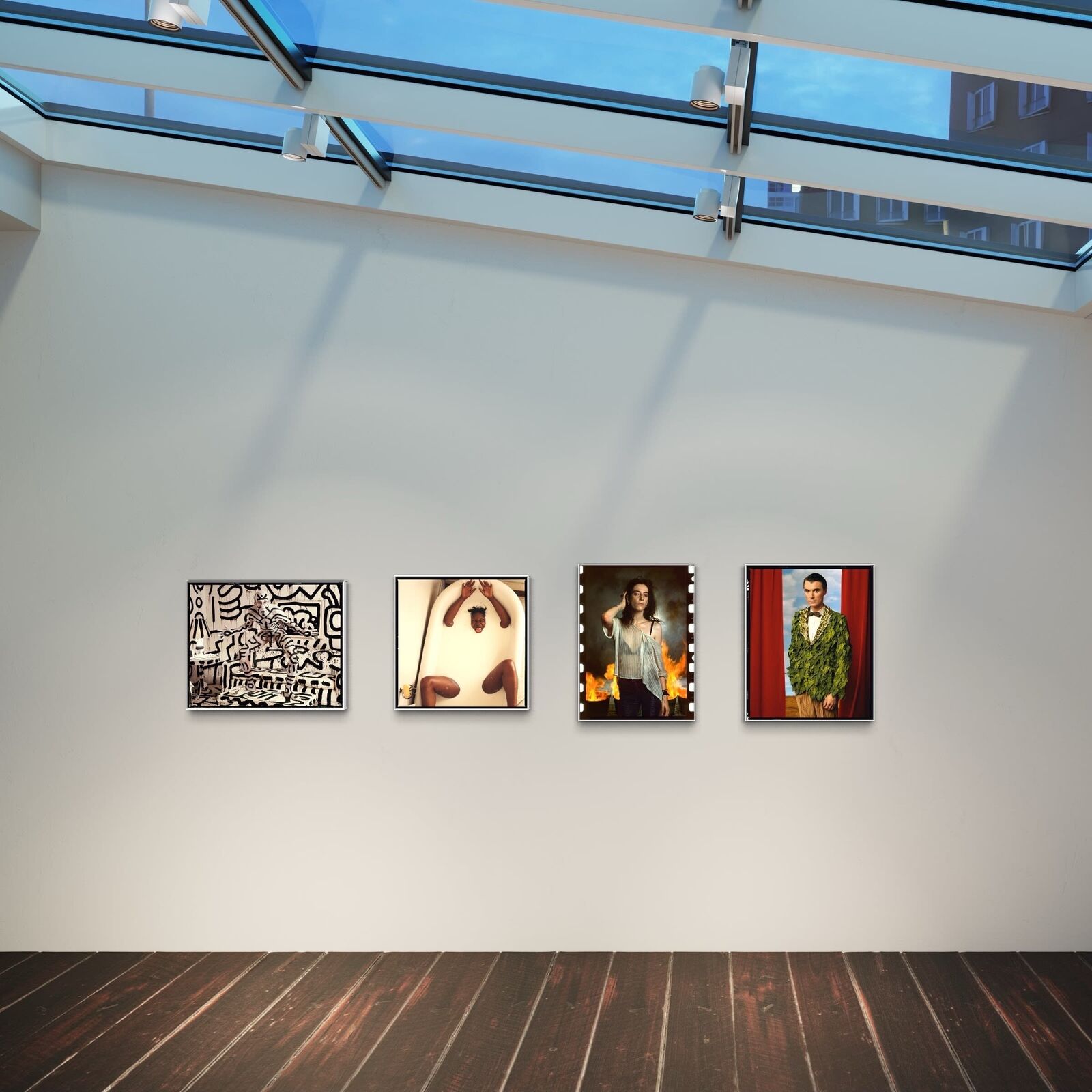 The Portraits | Haring, Goldberg, Smith, Byrne Set by Annie Leibovitz, 2023