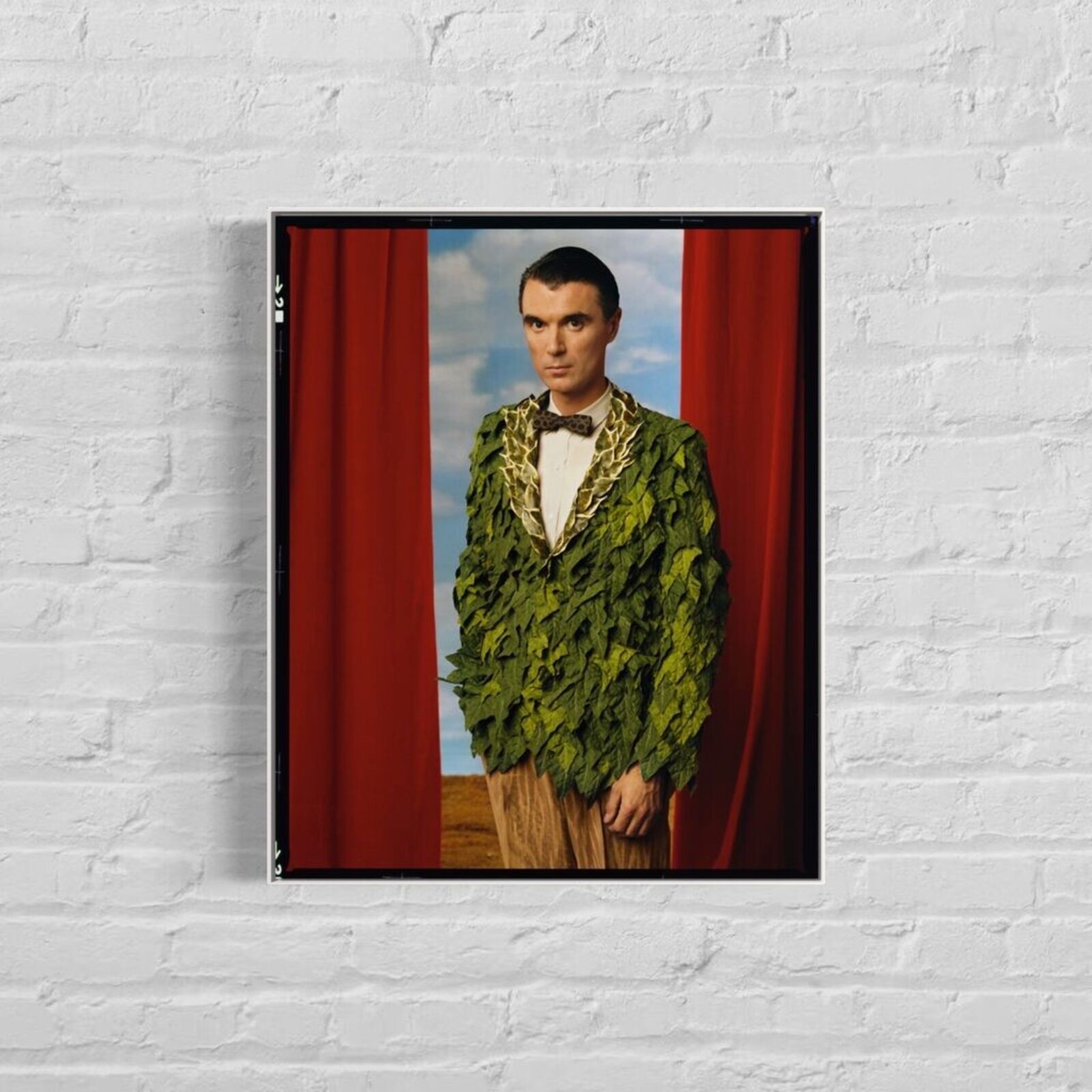 Artwork by Annie Leibovitz, The Portraits | Haring, Goldberg, Smith, Byrne Set, Made of Dye-sublimation Chroma Luxe aluminum print with floating frame 