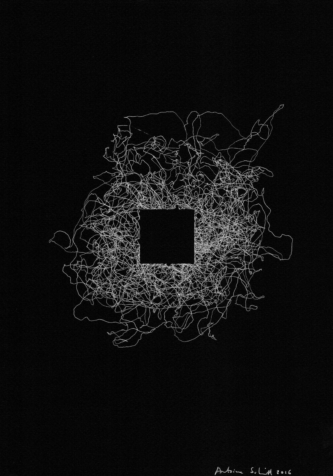 Carré Noir 18/10/16 (3) by Antoine Schmitt, 2016