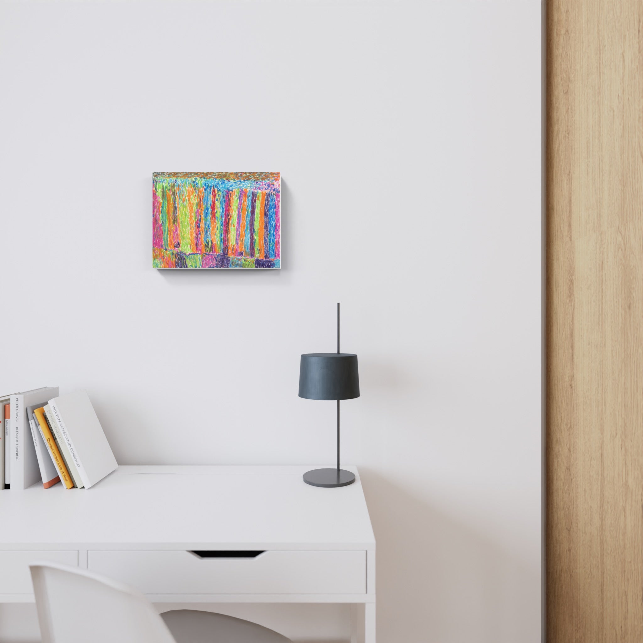 Artwork by Anton Dobay, Untitled, Made of Pencil, oil crayons 