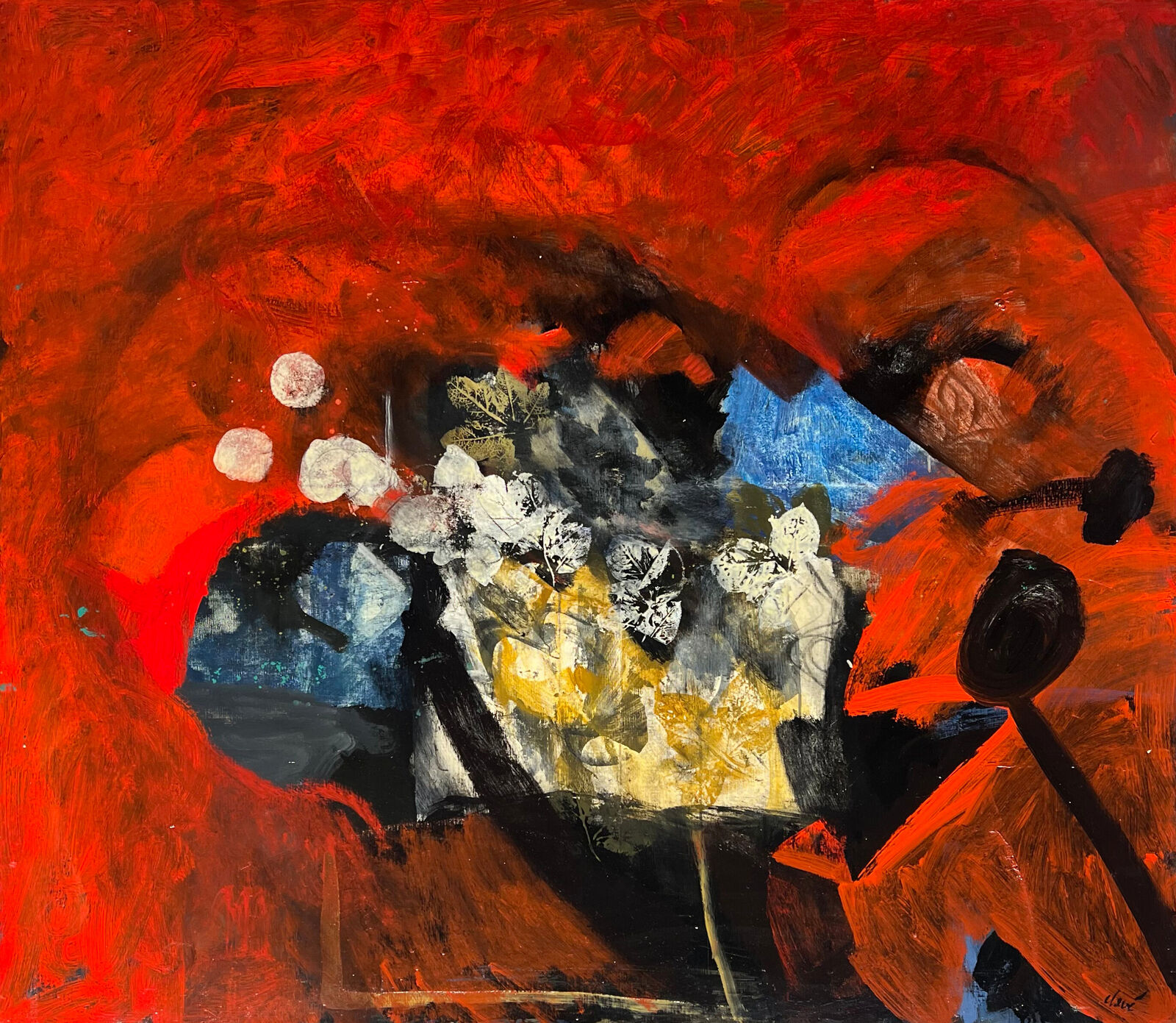 Peinture by Antoni Clavé, 1961