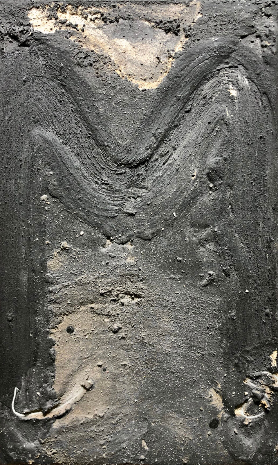 Petita M negra by Antoni Tàpies, 1979