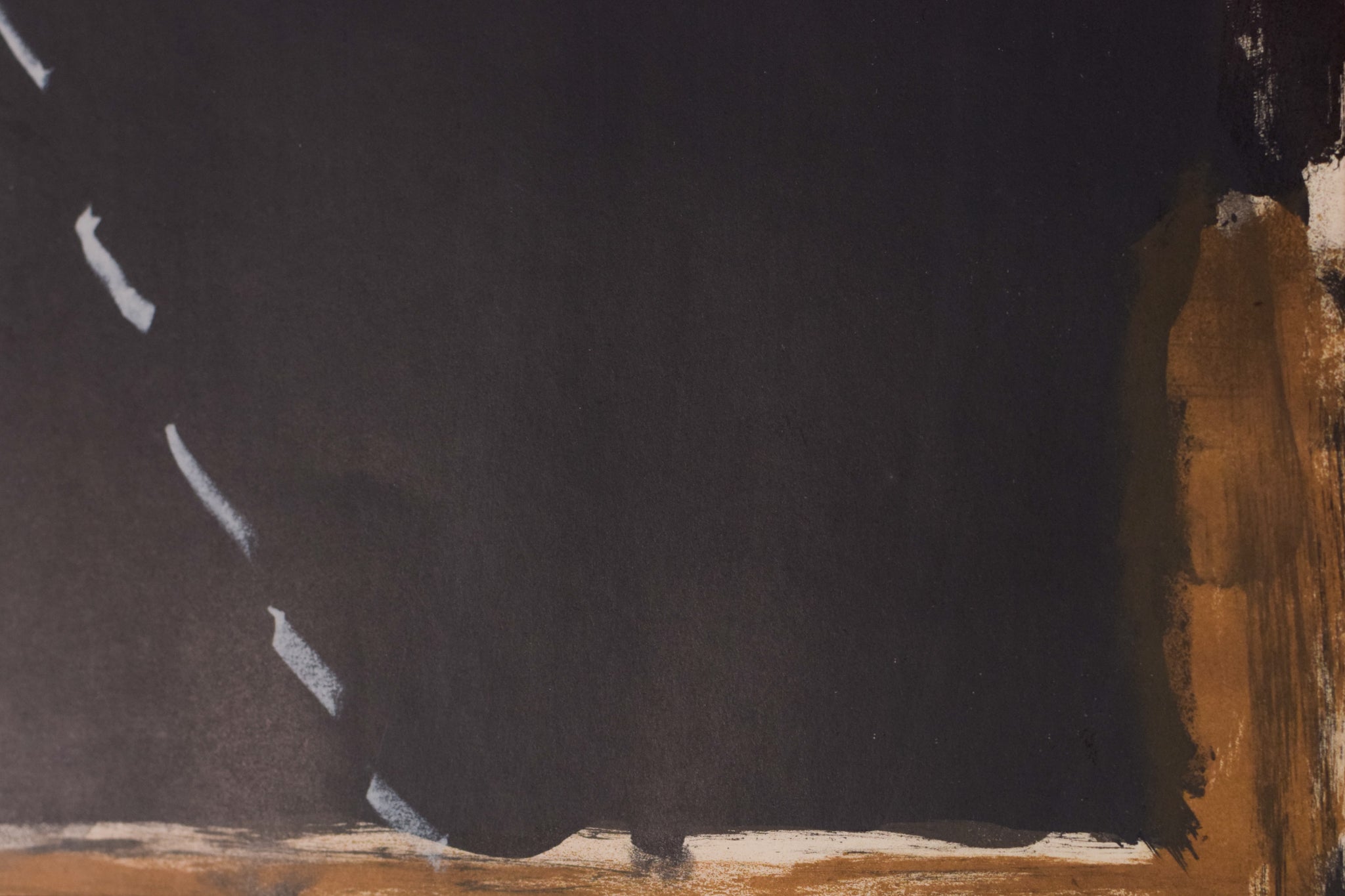 Artwork by Antoni Tàpies, Derrière le Miroir n 168, Made of Lithograph 