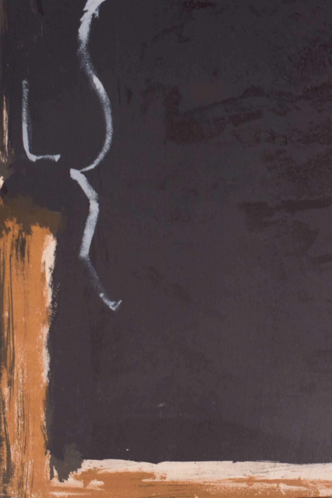 Artwork by Antoni Tàpies, Derrière le Miroir n 168, Made of Lithograph 