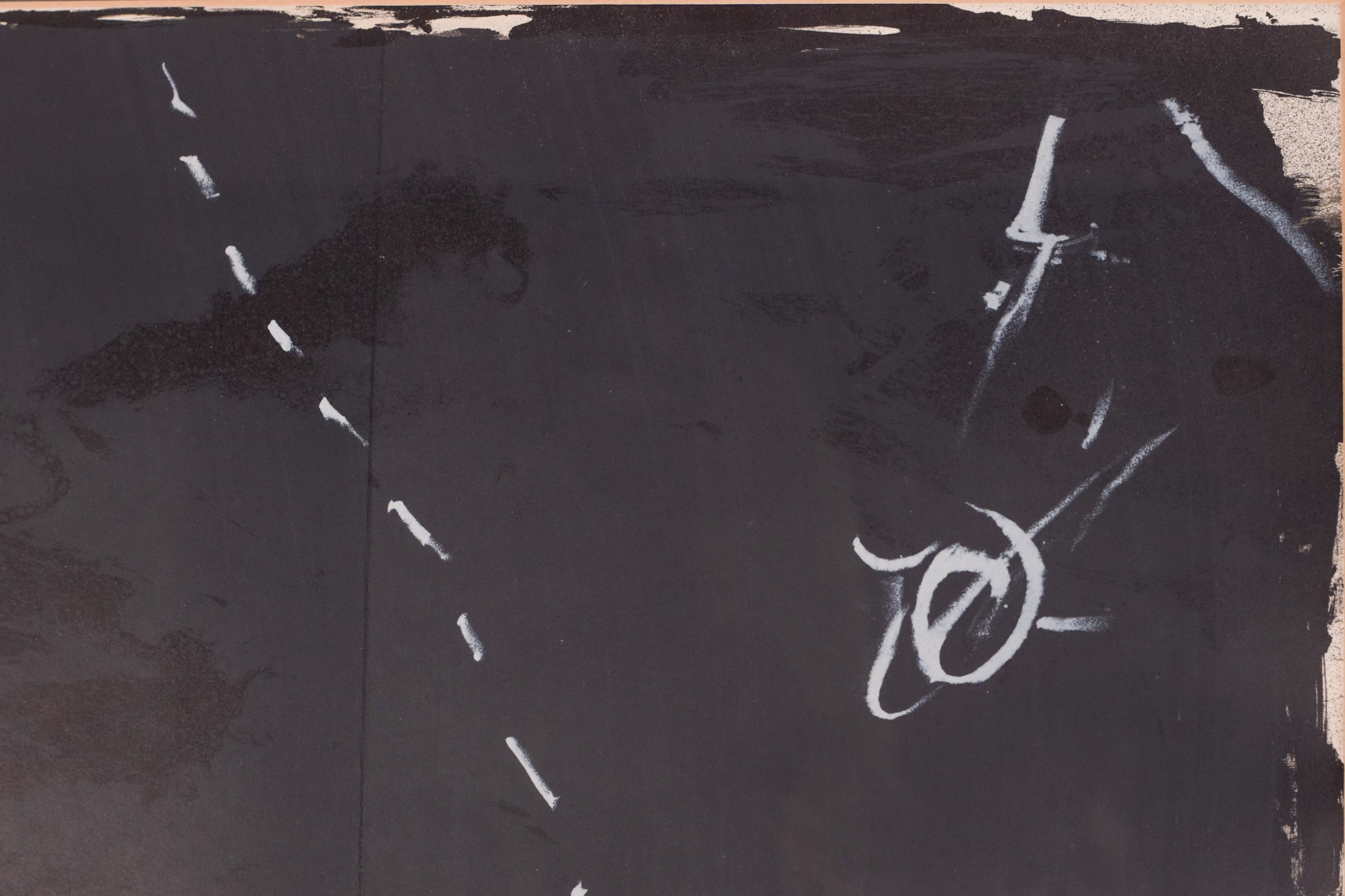 Artwork by Antoni Tàpies, Derrière le Miroir n 168, Made of Lithograph 