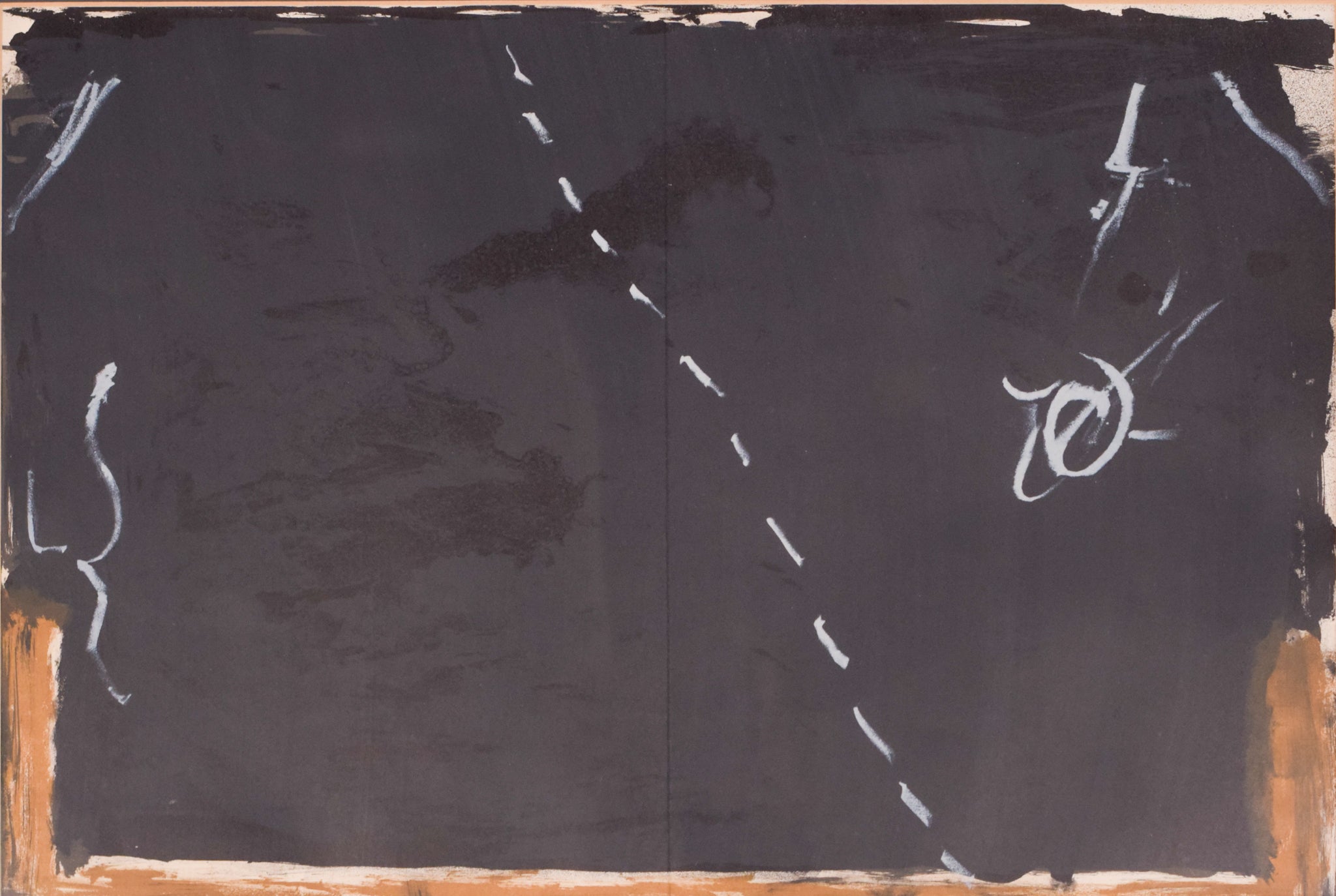 Artwork by Antoni Tàpies, Derrière le Miroir n 168, Made of Lithograph 