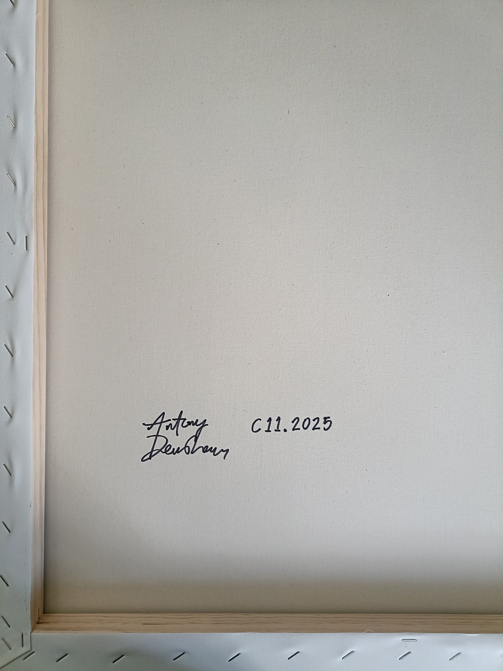 Artwork by Antony Densham, C11.2025, Made of Acrylic on canvas 