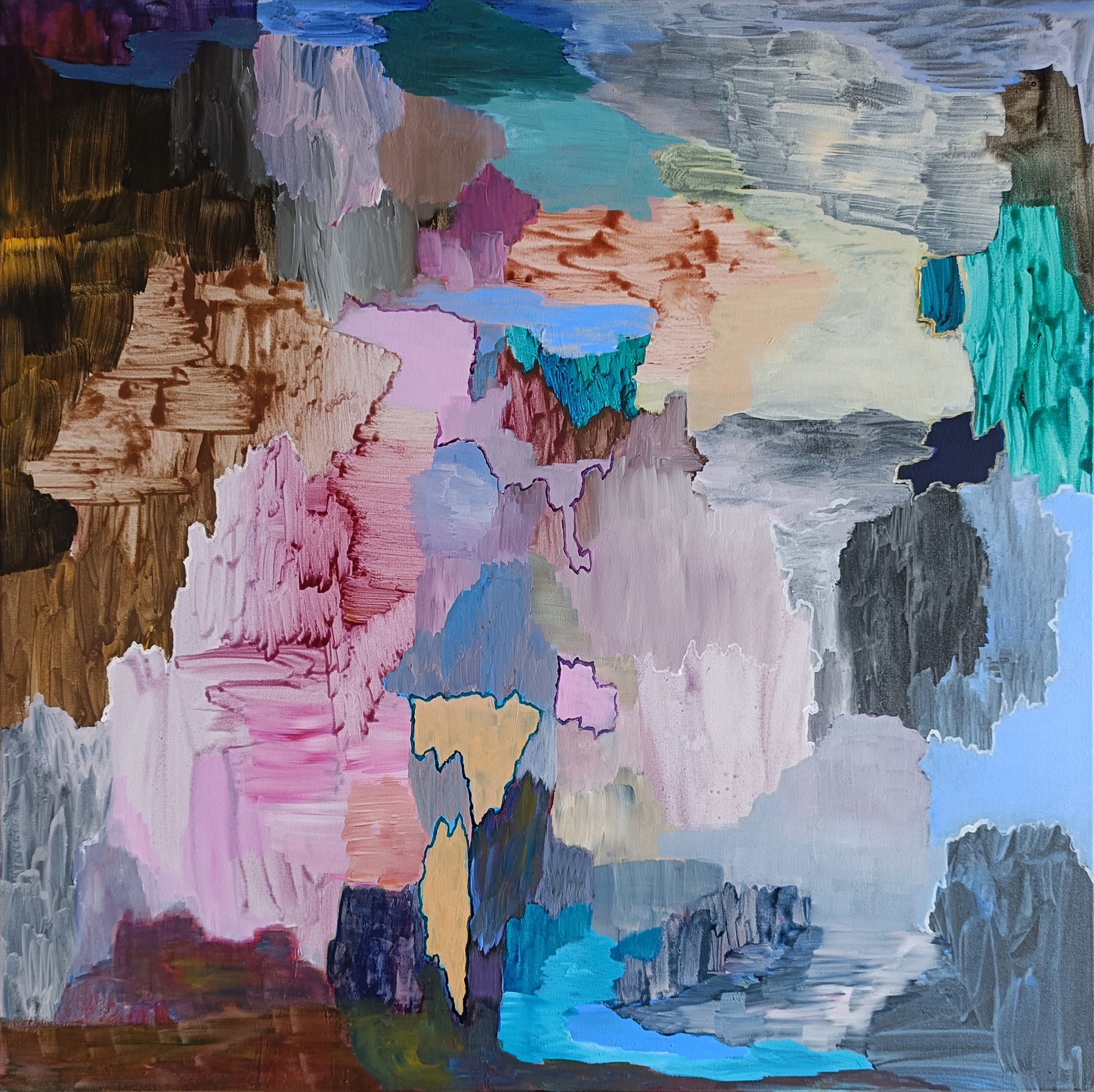 Artwork by Antony Densham, C11.2025, Made of Acrylic on canvas 