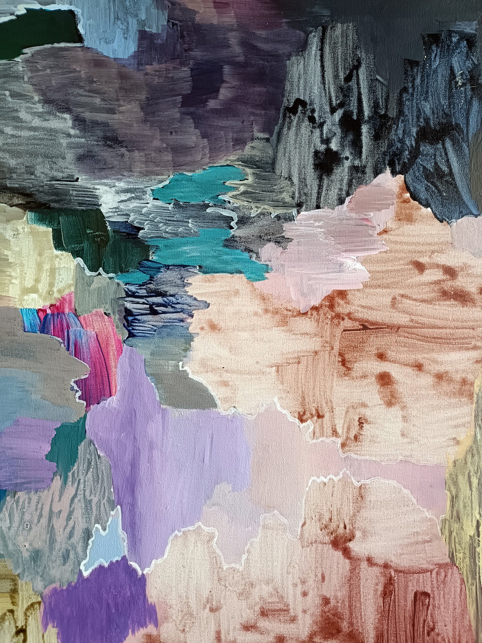 Artwork by Antony Densham, C12.2025, Made of Acrylic on canvas 