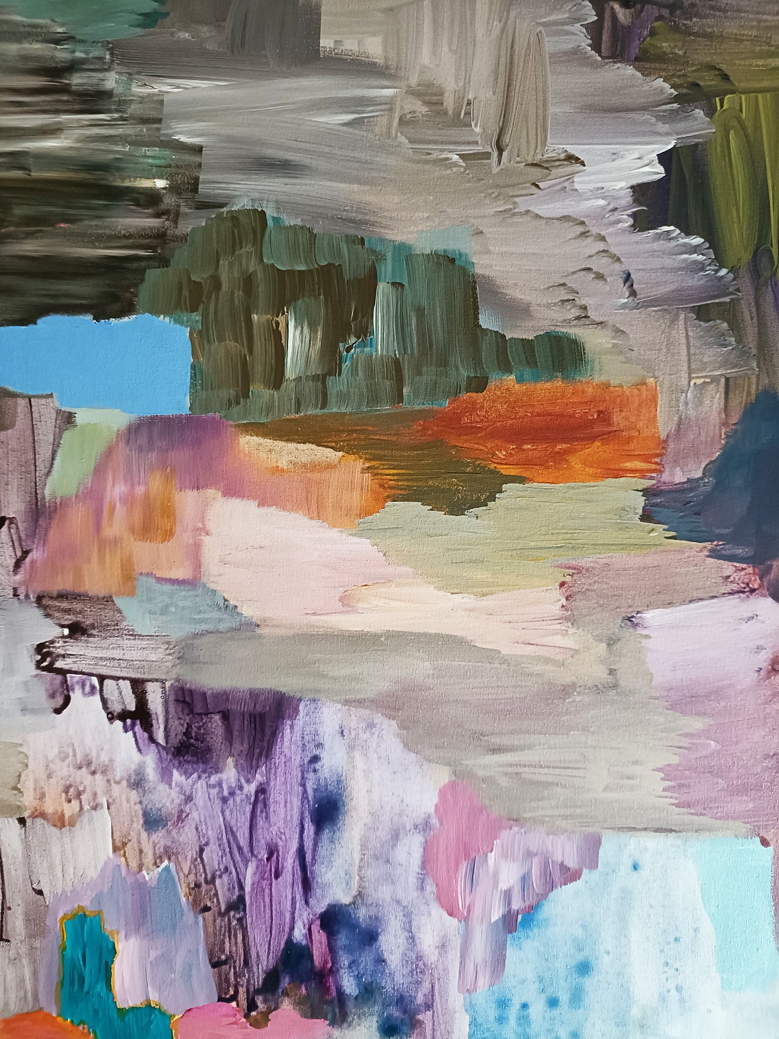 Artwork by Antony Densham, C13.2025, Made of Acrylic on canvas 