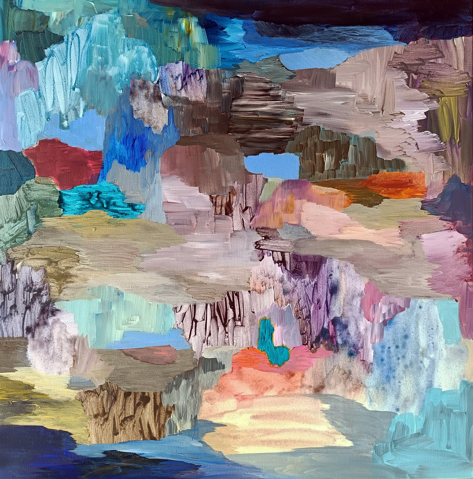 Artwork by Antony Densham, C13.2025, Made of Acrylic on canvas 