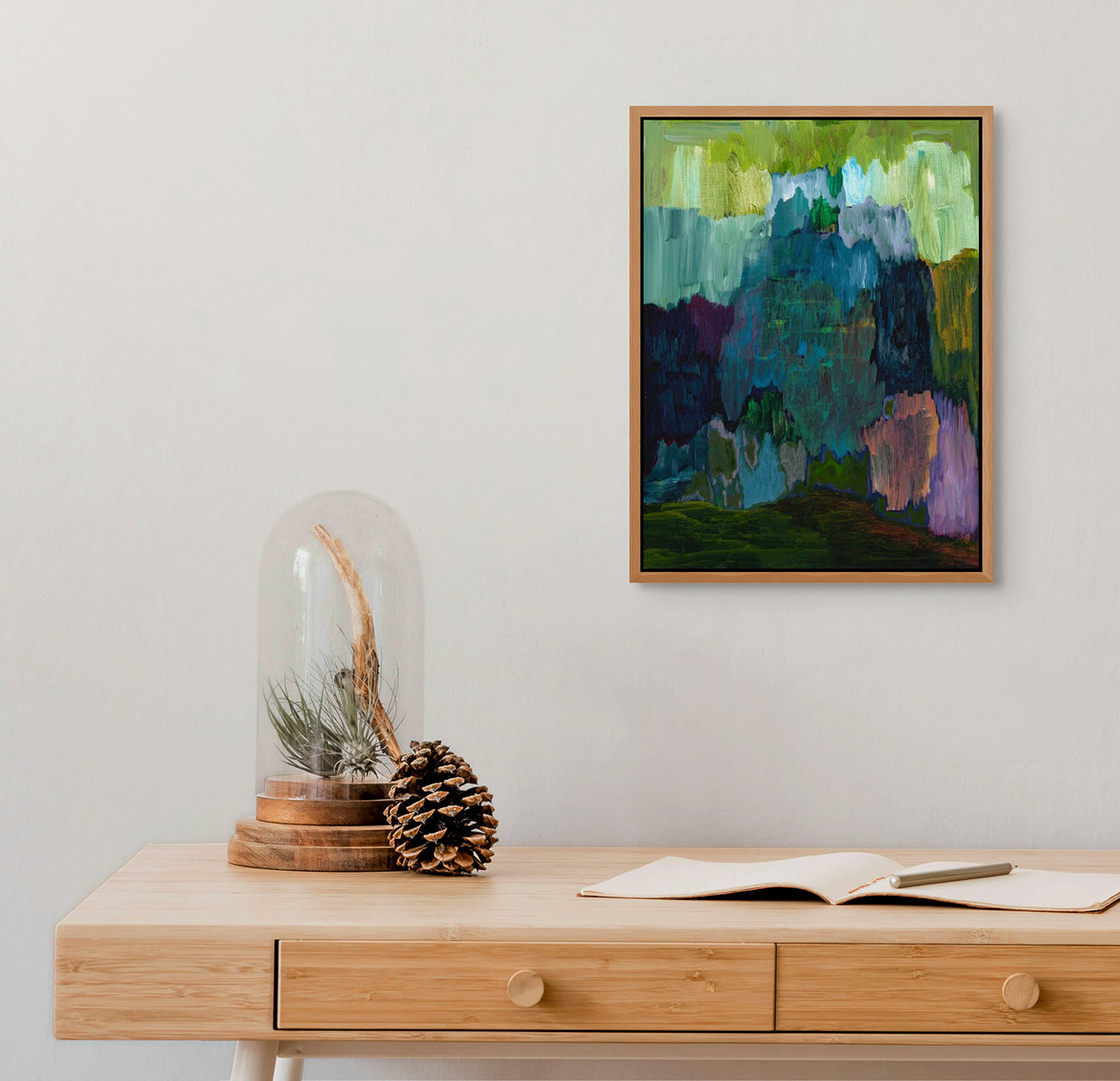 Artwork by Antony Densham, P20.2024, Made of Acrylic on Hahnemühle paper 