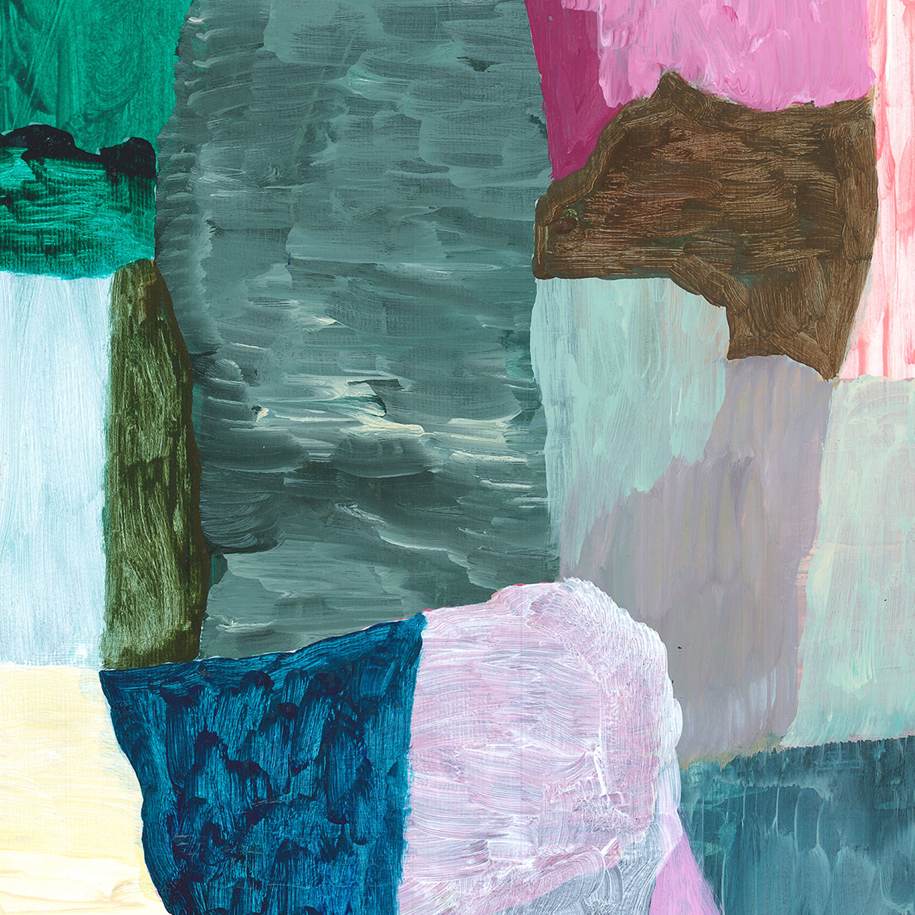 Artwork by Antony Densham, P51.2020, Made of Acrylic on Hahnemühle paper 