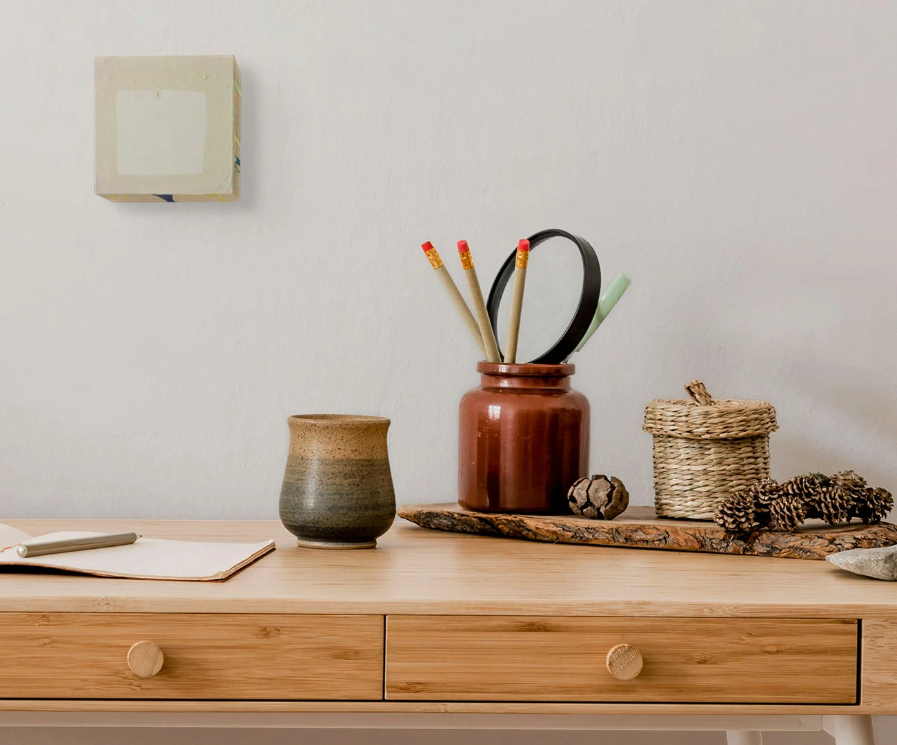 Artwork by Anya Spielman, Deconstructed Tulip Genus, Made of Oil on panel 