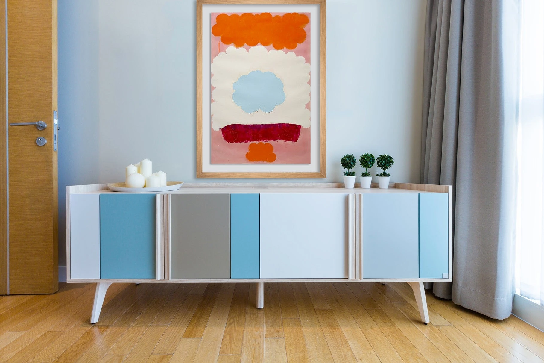 Artwork by Anya Spielman, Lapin, Made of Oil on paper 