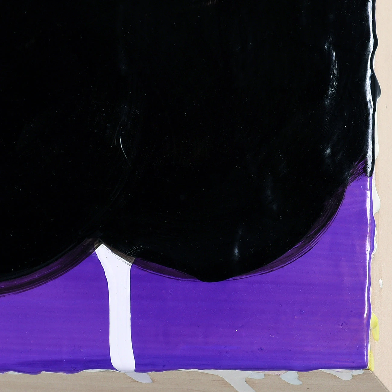 Artwork by Anya Spielman, Night, Made of Oil on panel 