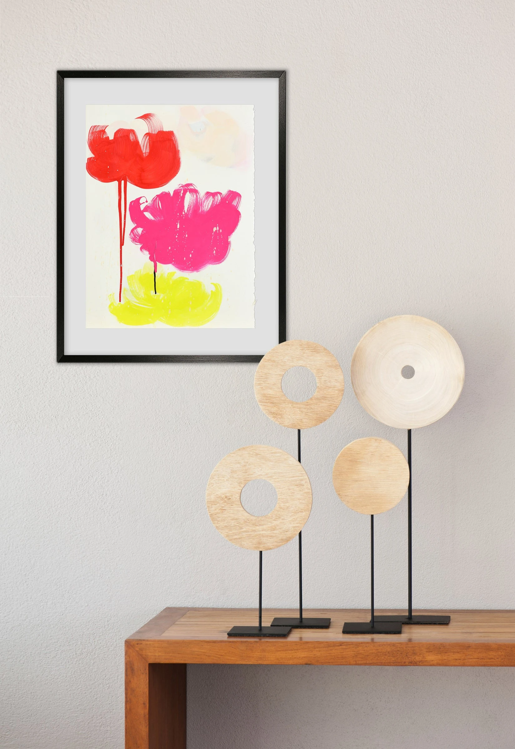 Artwork by Anya Spielman, Quiver, Made of Oil on paper 