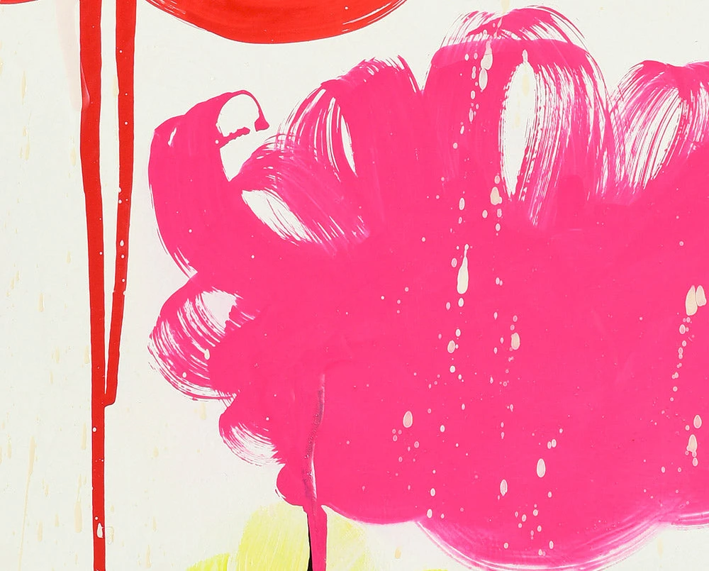 Artwork by Anya Spielman, Quiver, Made of Oil on paper 