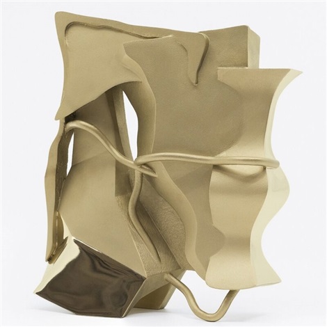 Artwork by Arlene Shechet, New Dawn, Made of Brass 