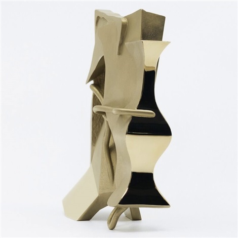 Artwork by Arlene Shechet, New Dawn, Made of Brass 