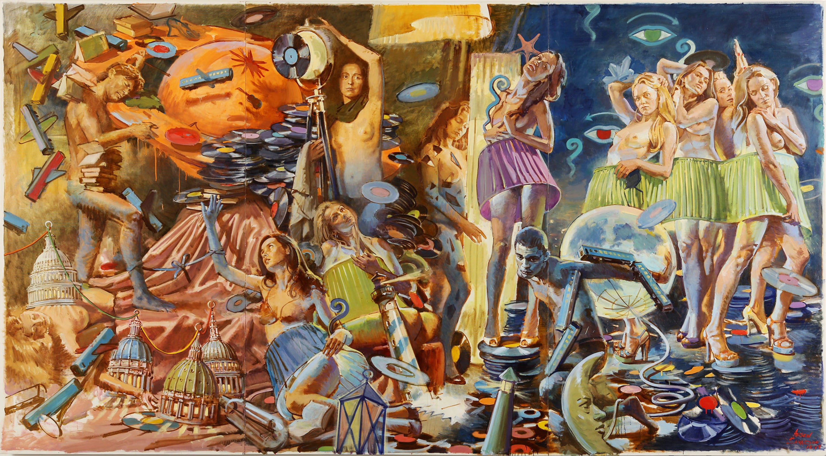 Collectible Contemporary Ukrainian Artist – Arsen Savadov by Arsen Savadov, null