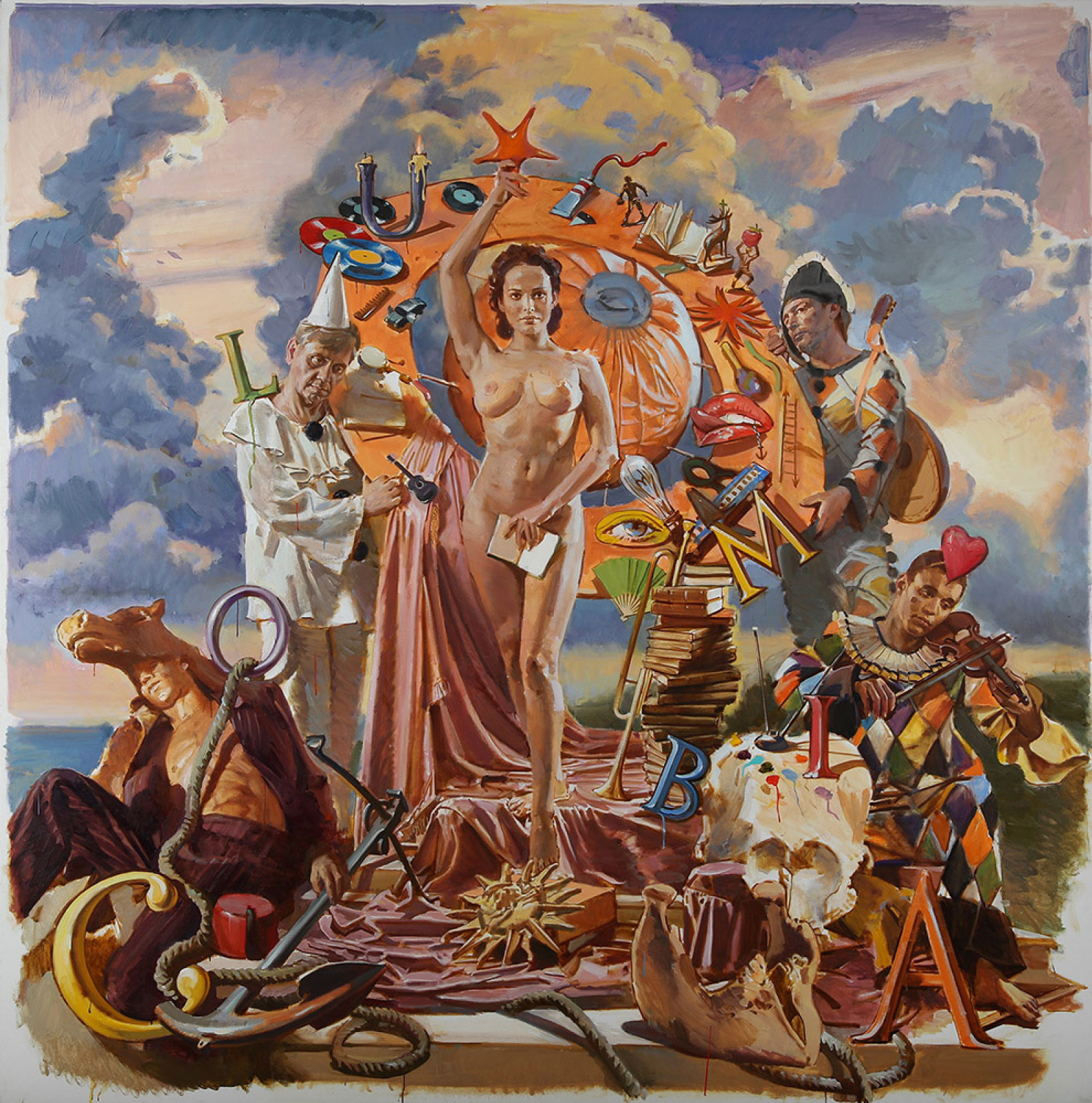 Ukrainian Conceptual Art – Arsen Savadov Collectible Work by Arsen Savadov, null