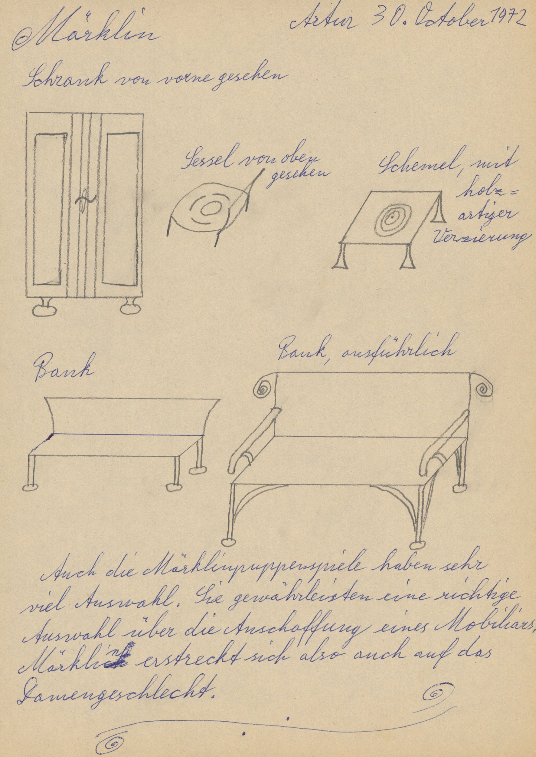 Artwork by Artur Hagen-Reck, Untitled, Made of Pencil, ballpoint pen 