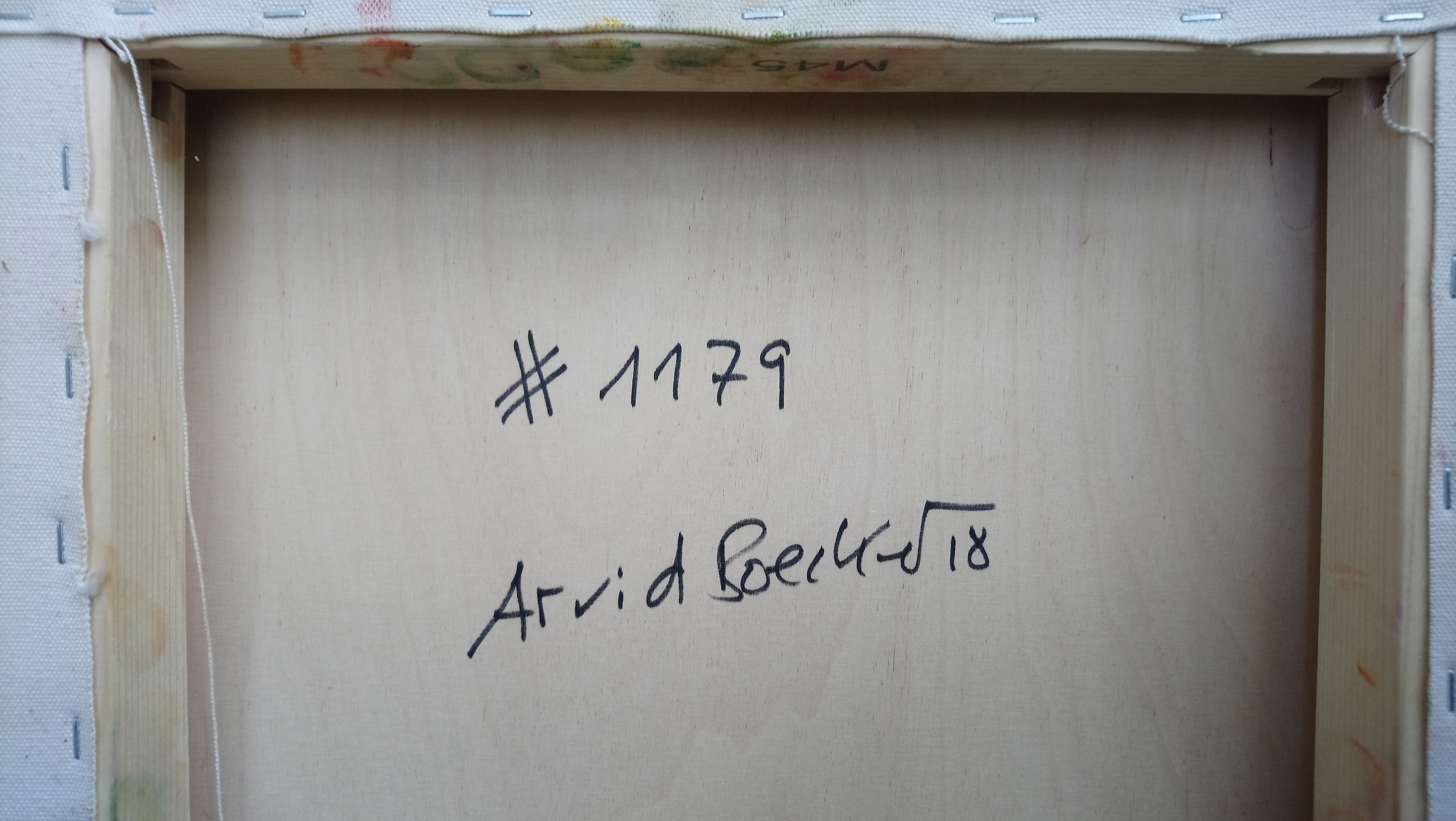 Artwork by Arvid Boecker, #1179, Made of Oil on canvas on wooden panel 