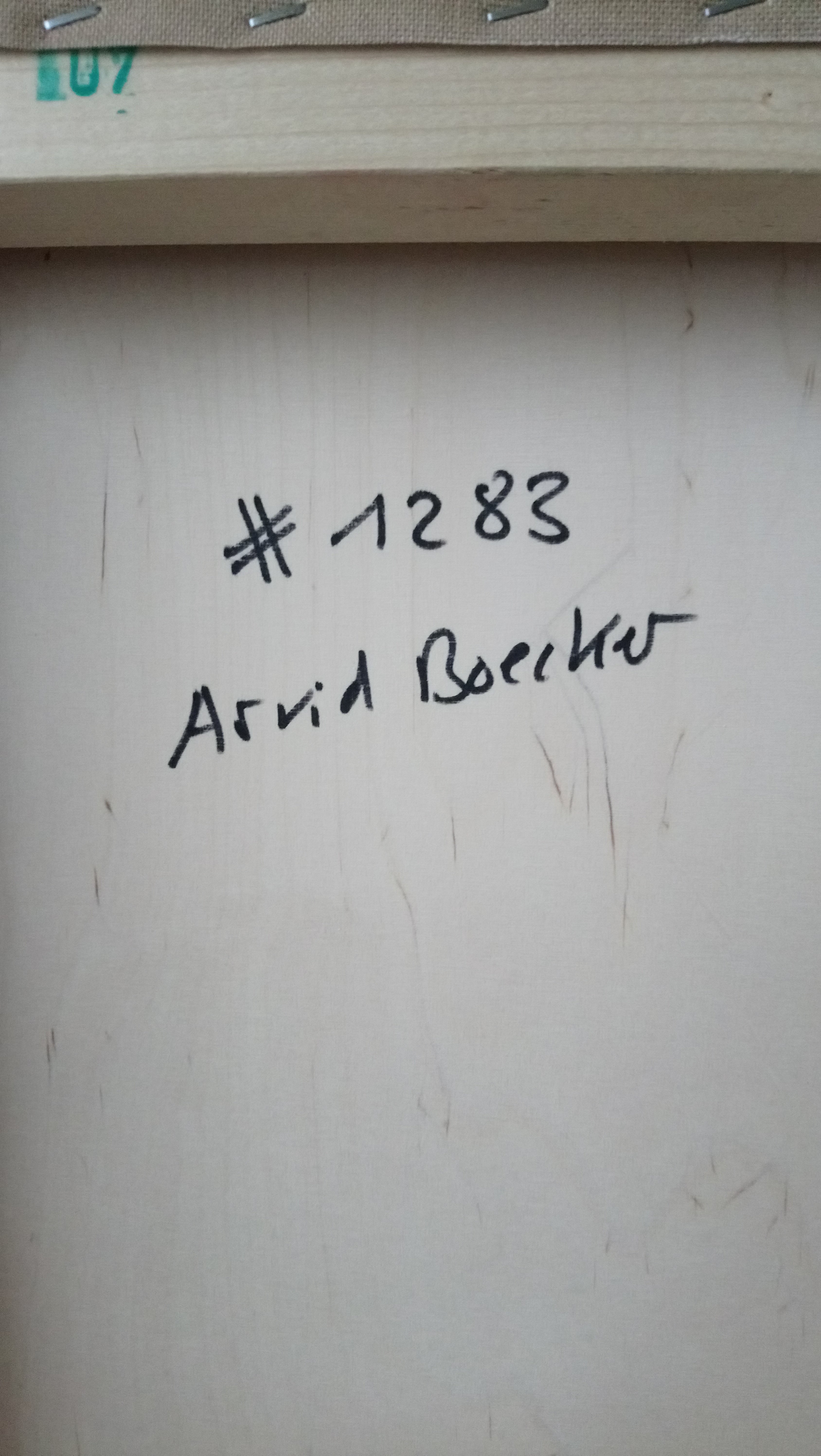 Artwork by Arvid Boecker, #1283, Made of Oil on canvas 
