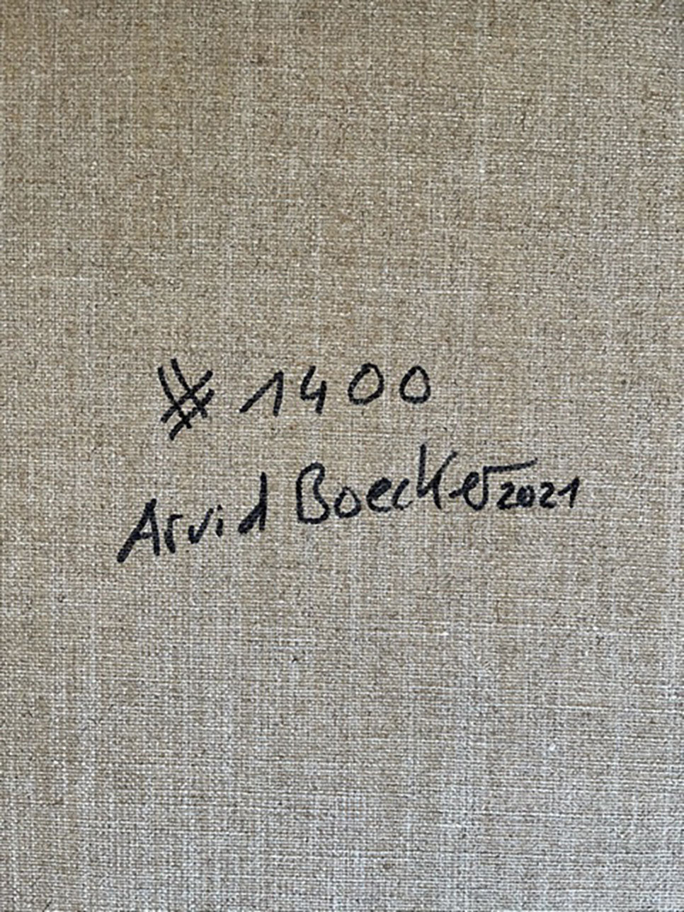 Artwork by Arvid Boecker, #1400, Made of Oil on canvas 