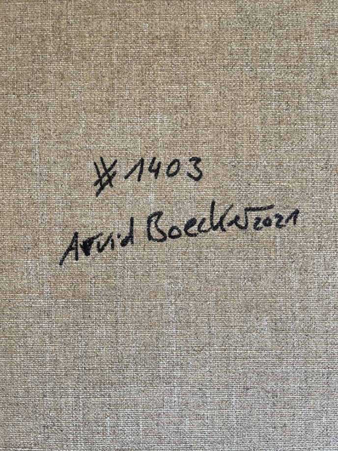 Artwork by Arvid Boecker, #1403, Made of Oil on canvas 