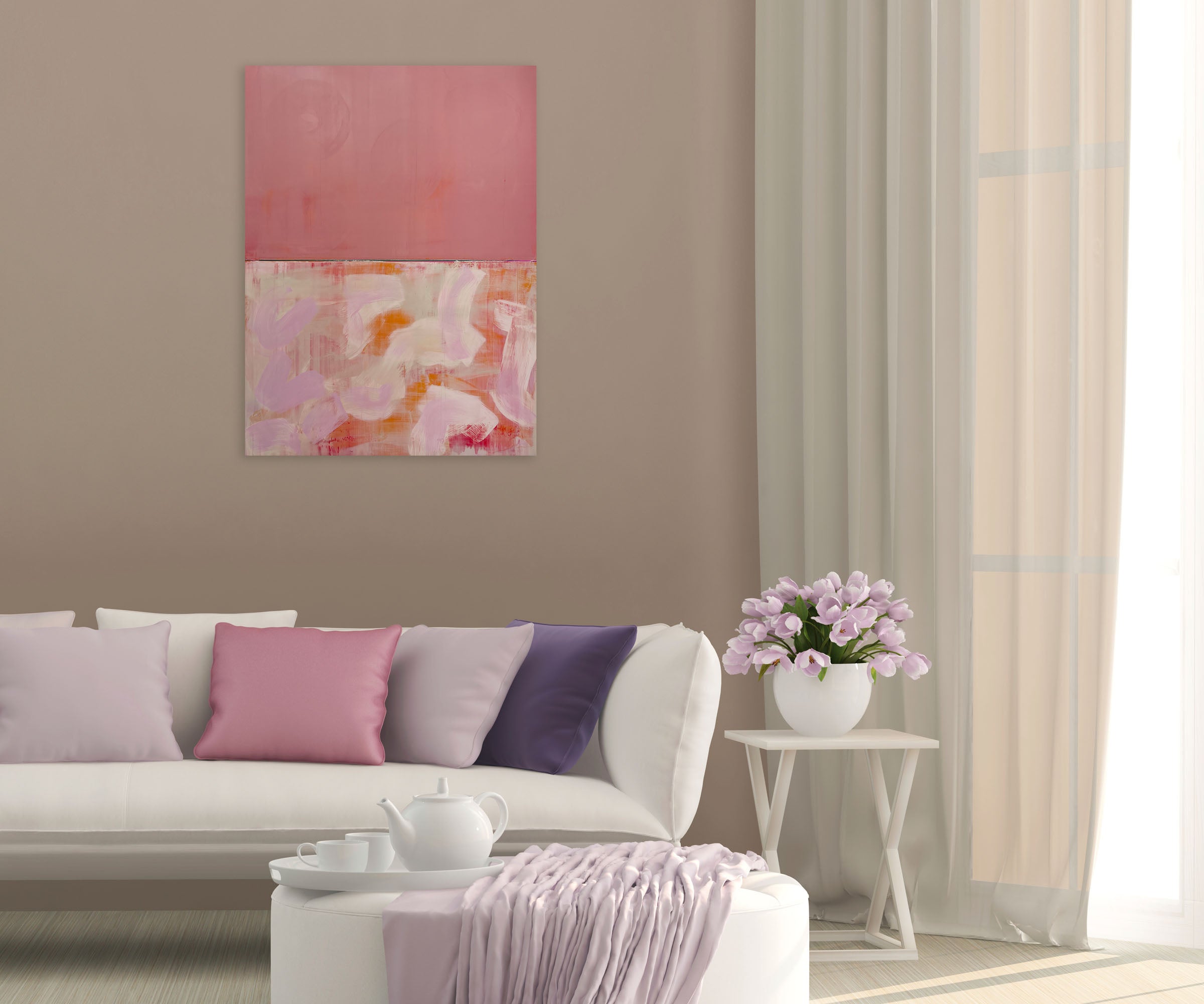 Artwork by Arvid Boecker, #1518, Made of Oil on Canvas/Wood 